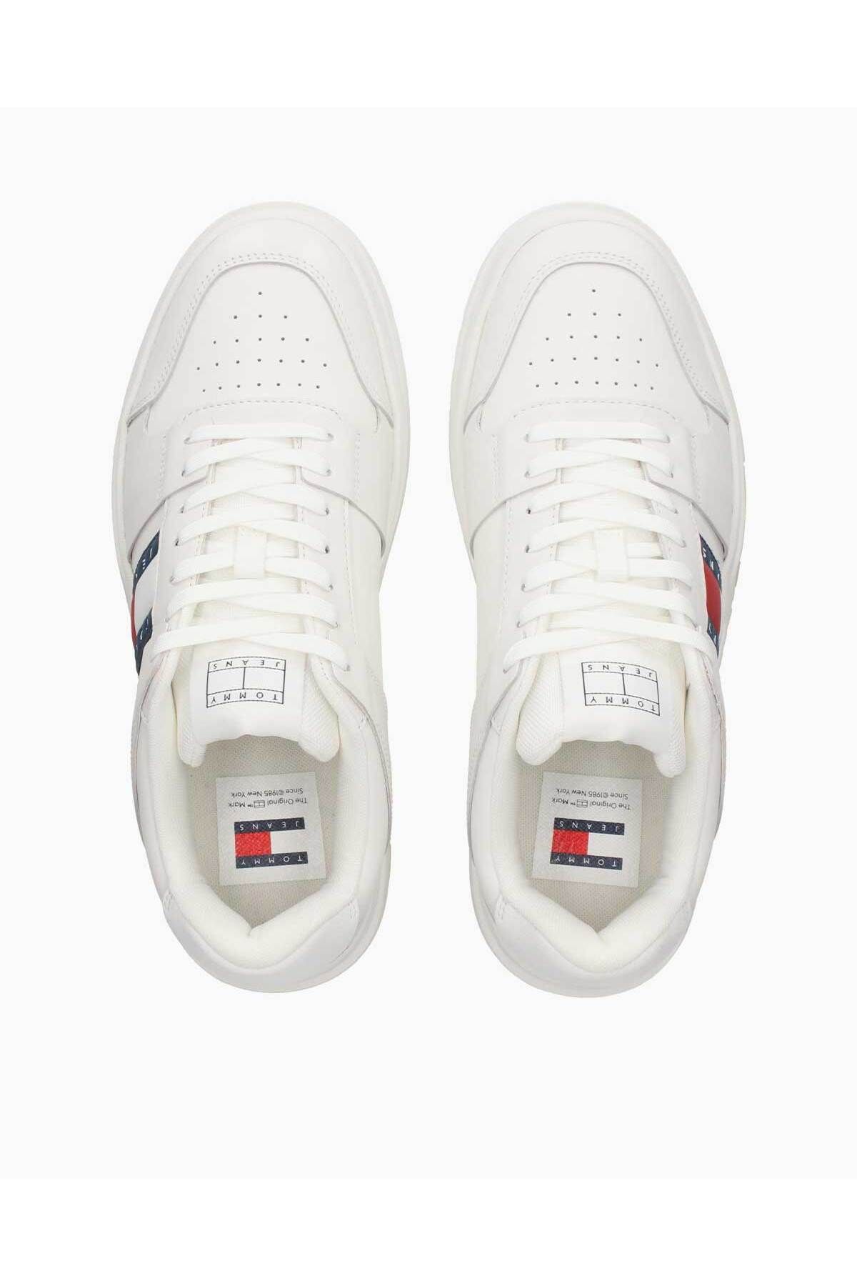 اسنیکر مردانه کفش ورزشی چرمی بروکلین اورجینال Tommy Hilfiger