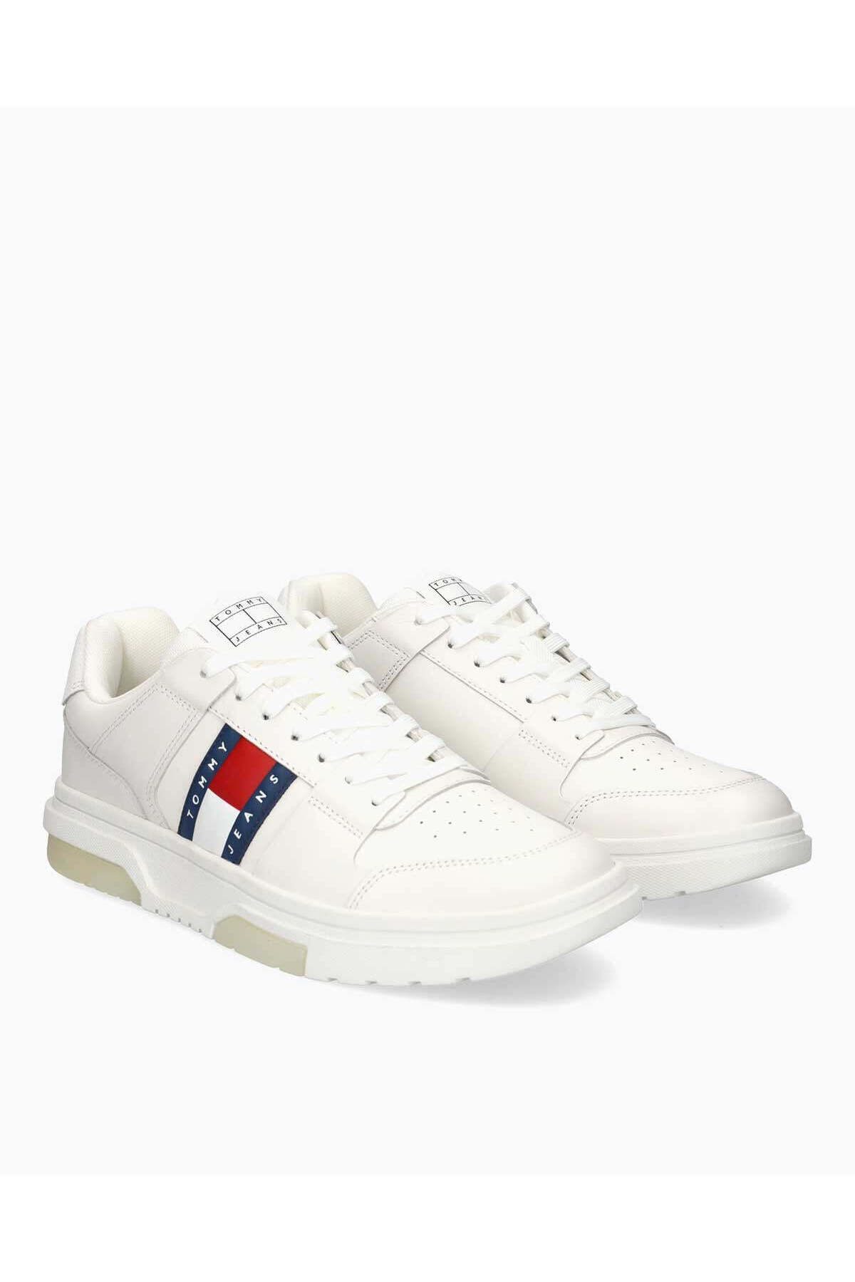 اسنیکر مردانه کفش ورزشی چرمی بروکلین اورجینال Tommy Hilfiger