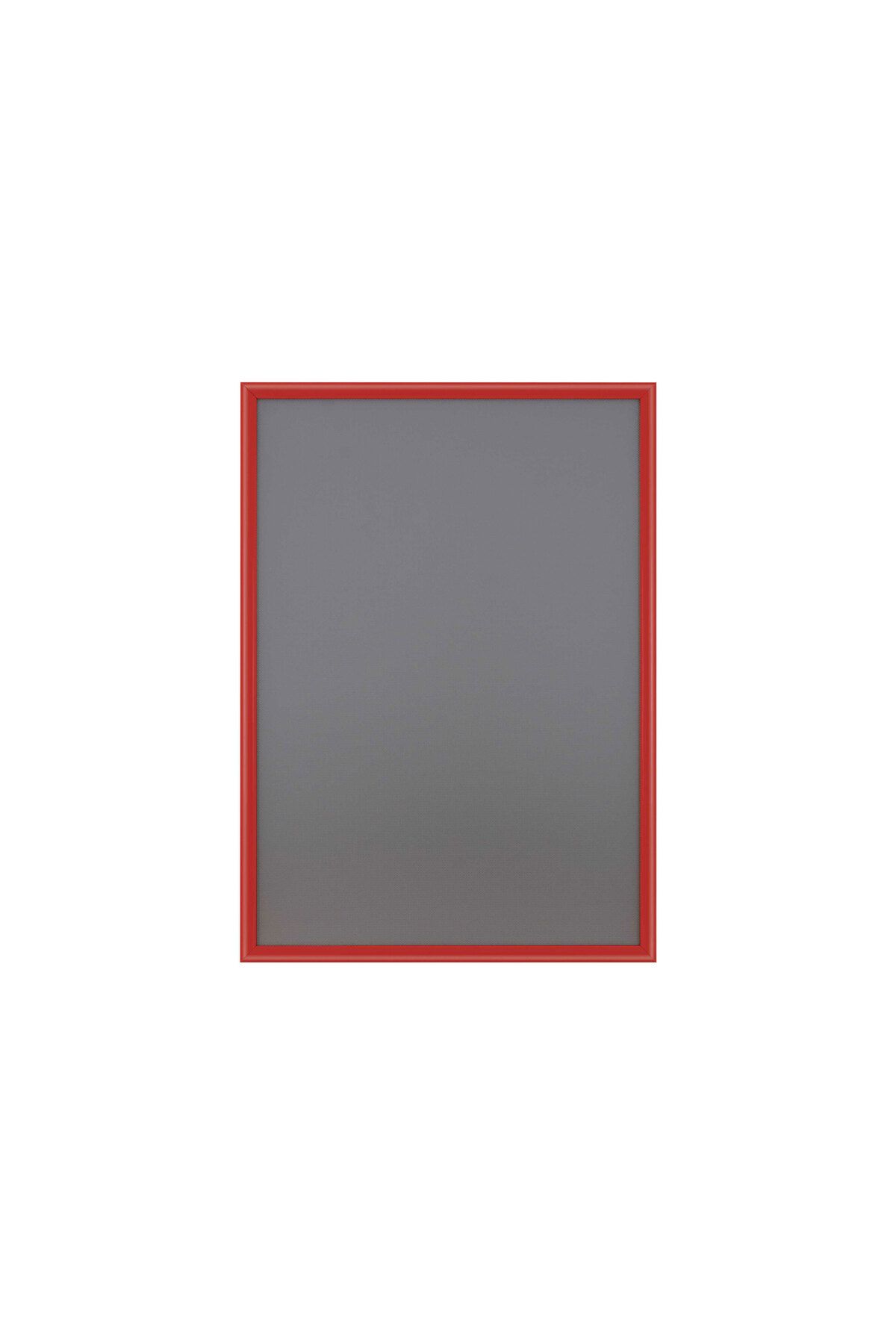 Ores Alüminyum Açılır Kapanır Çerçeve Gönye Köşe - A1 - 60x84 cm - Kırmızı - 25mm