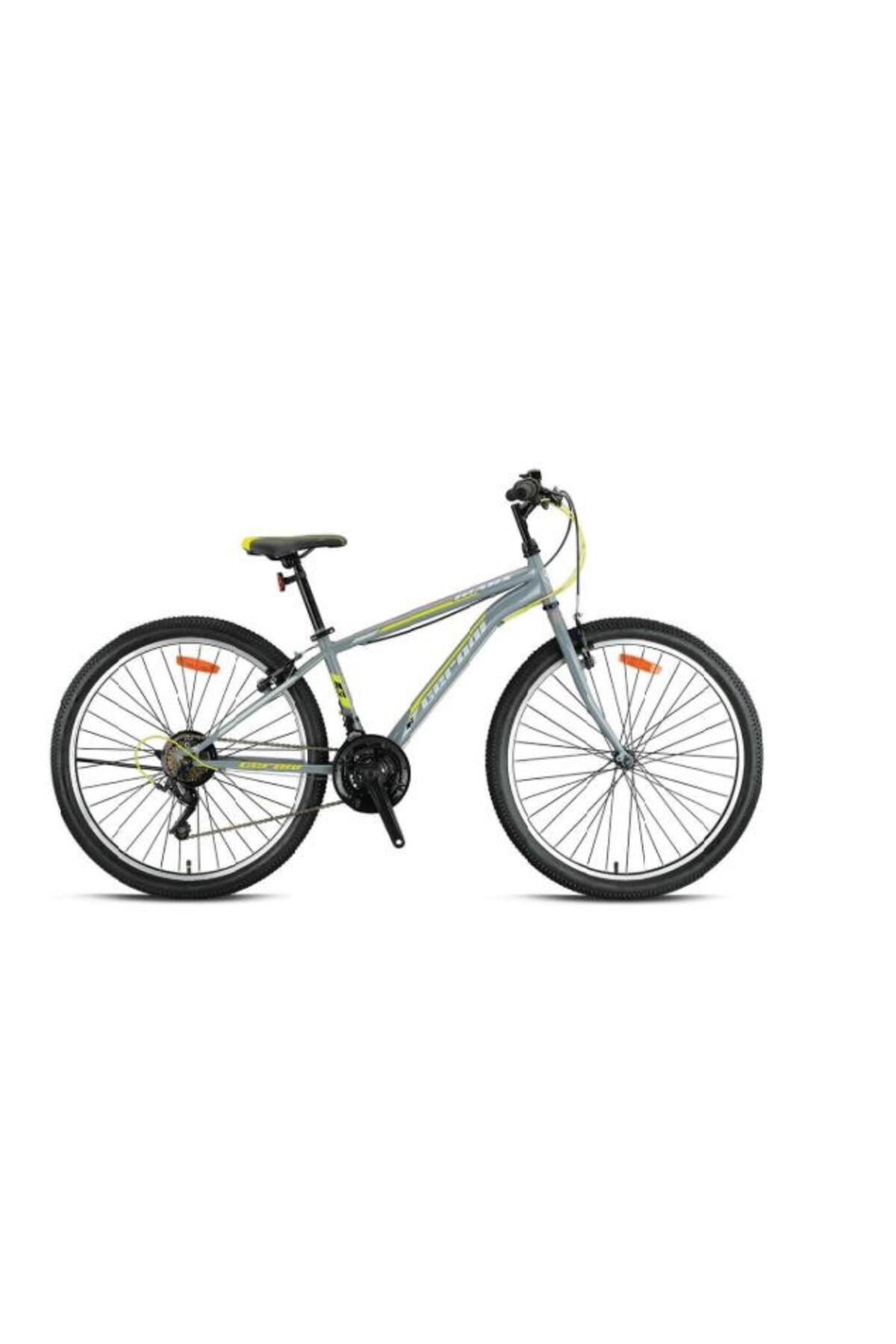 Geroni MARS - 26 - MTB - 14' - 21 Vites - V.B - Parlak Gri-Neon Sarı/Gri