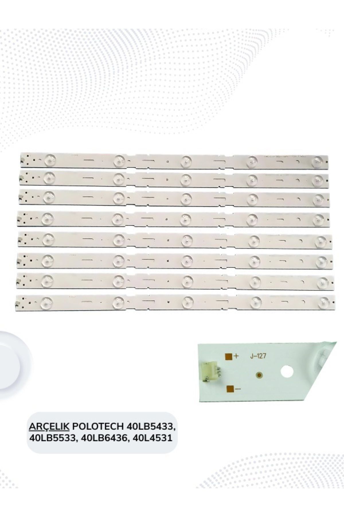 Arçelik Polotech 40LB5433, 40LB5533, 40LB6436, 40L4531 LED BAR