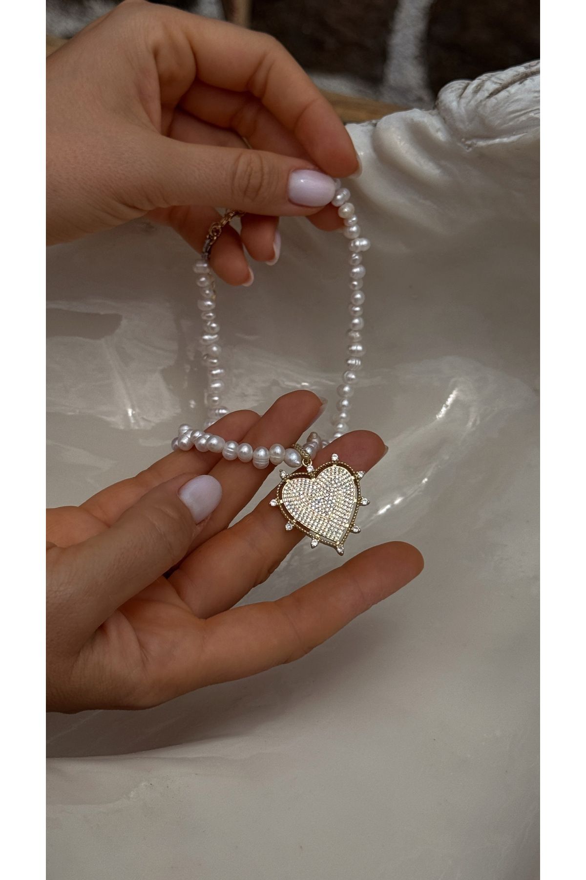 Eljewelry Kolye kalp