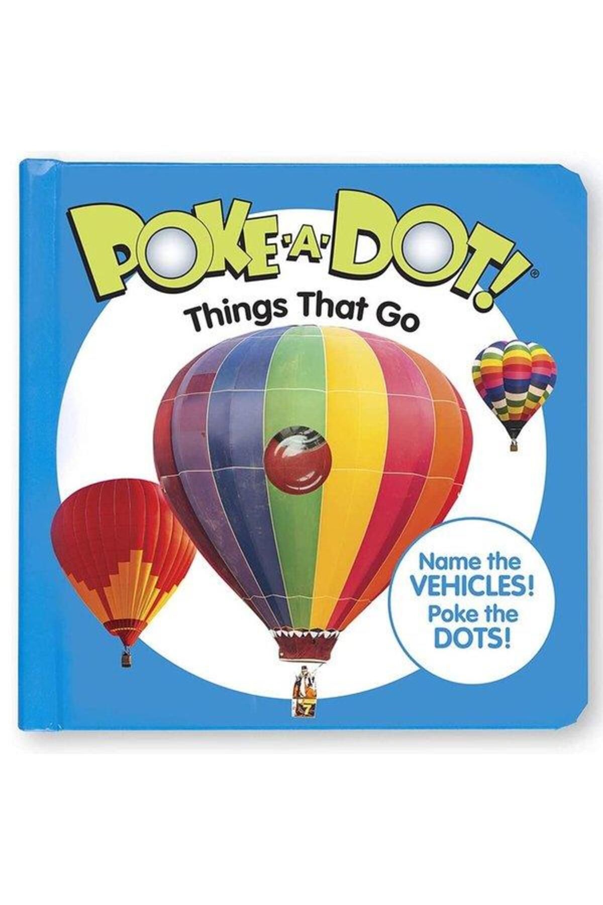 Melissa and Doug Poke A Dot Interaktıf Kıtap-Things That Go