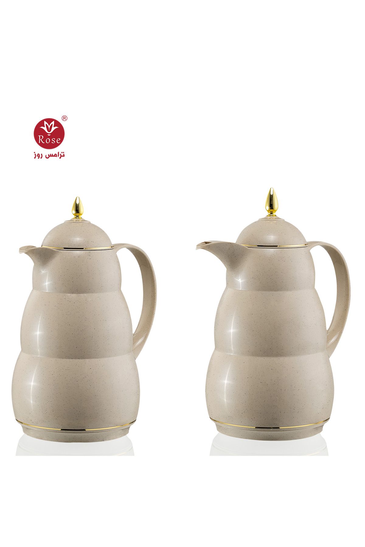 Rose-RS-2222-Tea and coffee thermos set consisting of 2 rose thermoses, one with a capacity of 1.5 liters for coffee and one with a capacity of 1.5 liters for tea 1