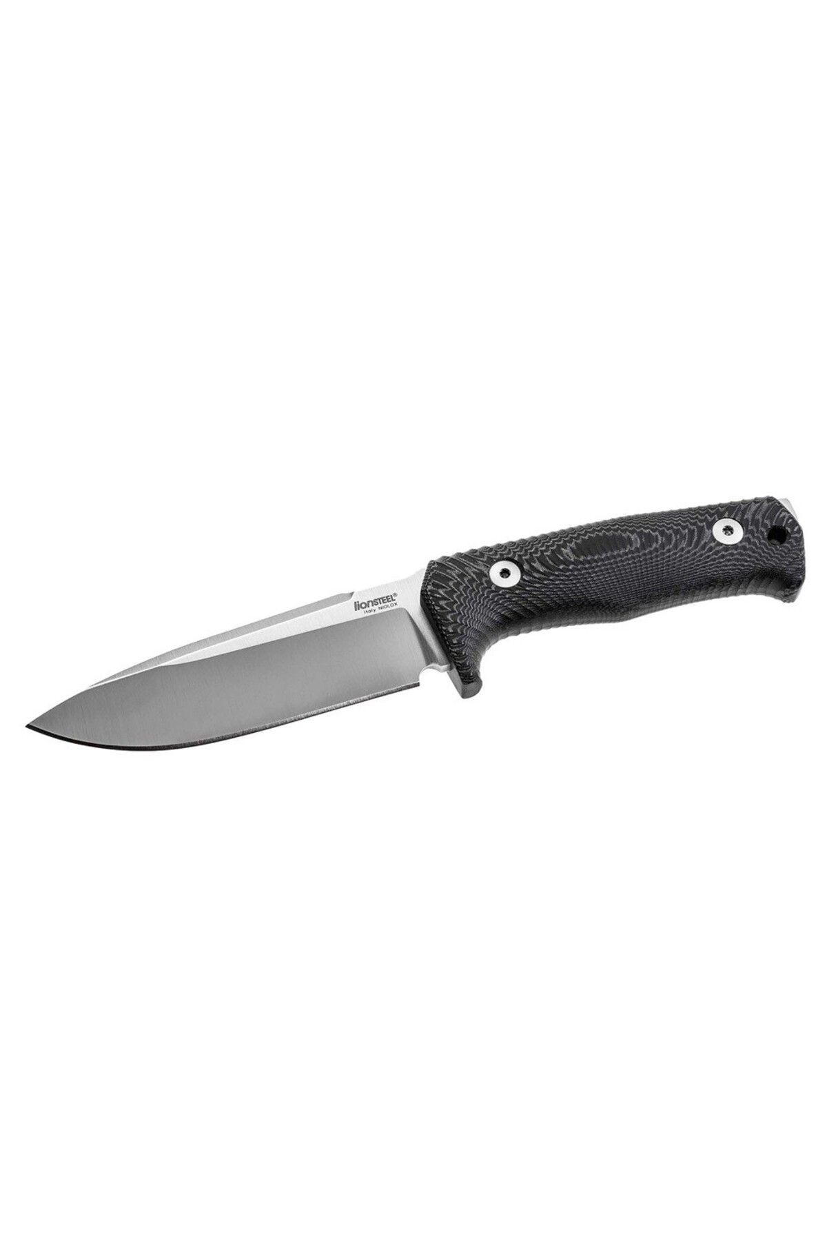 Lionsteel T5 Satin-finished blade Black micarta Bıçak