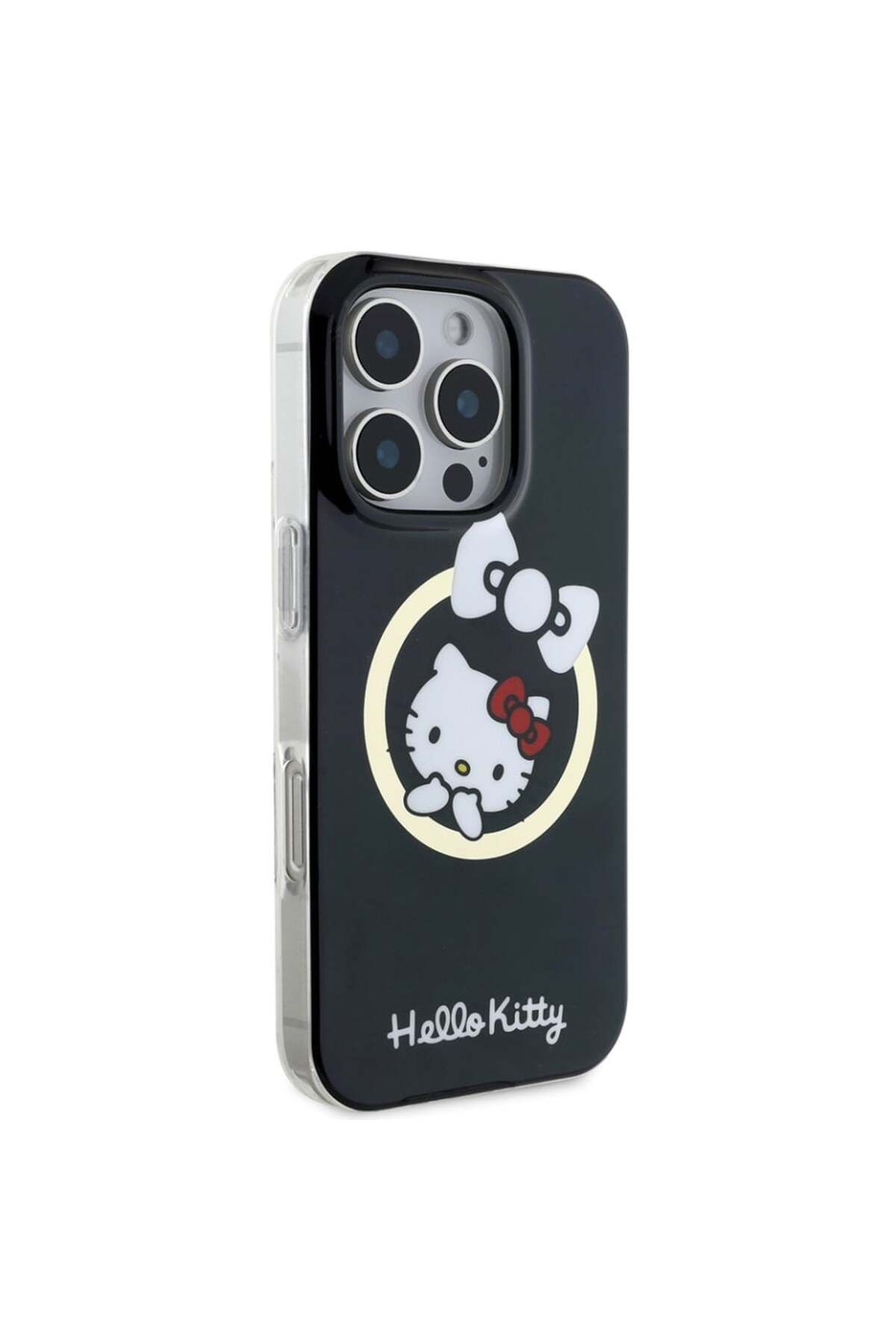 Hello Kitty-Case For Iphone 16 Pro, Hardcase Iml, - Black 6