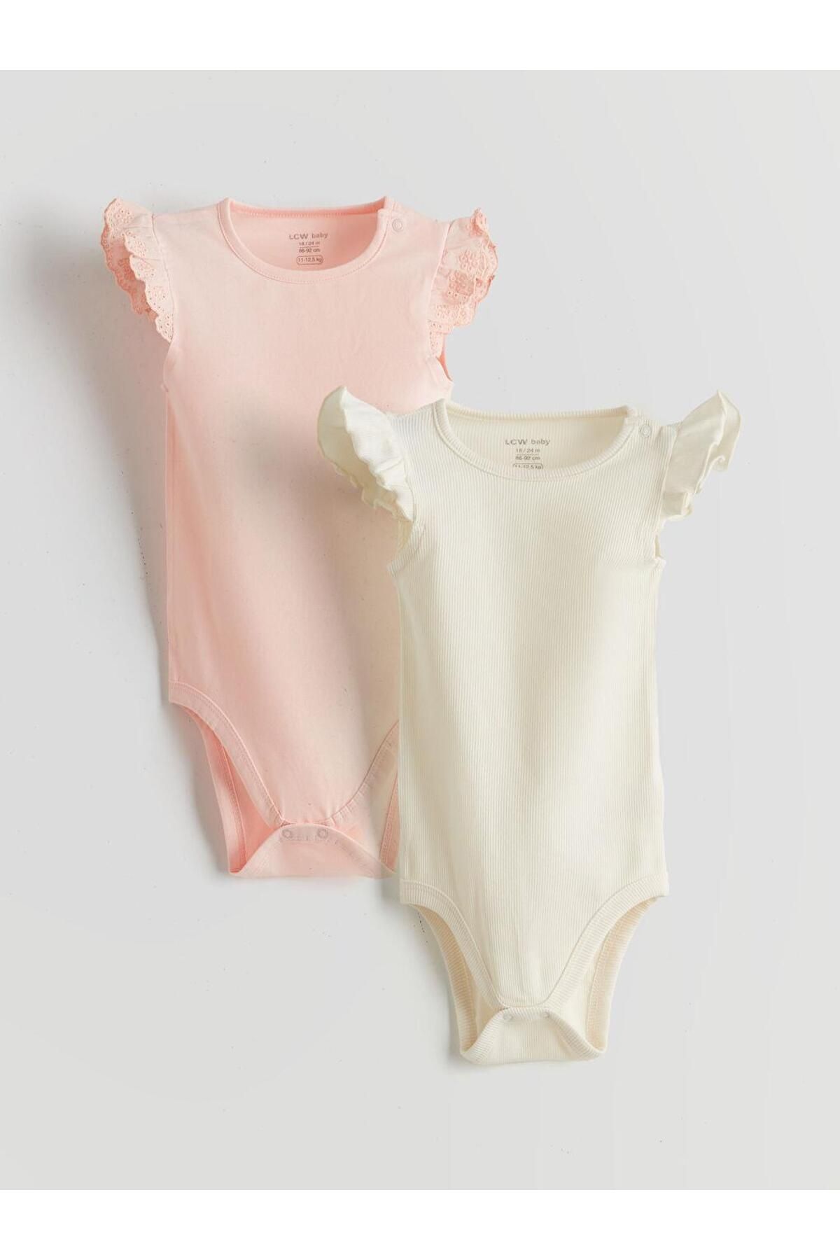 LC Waikiki Kız Bebek Çıtçıtlı Body 2'li (S5)