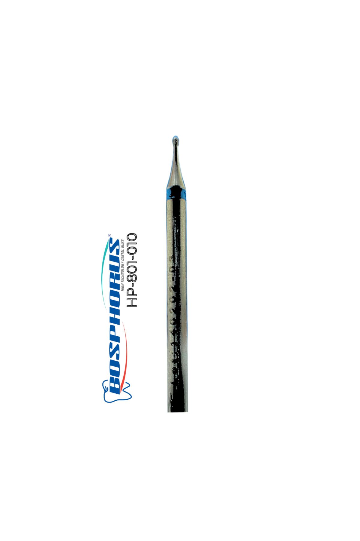 Bosphorus Tekmetal Kuru Manikür Uc Topbaş 010 Mm Doğal Elmas Freze Manikür Uc Törpü Makinası Ucu Iso Ve Ce Onaylı