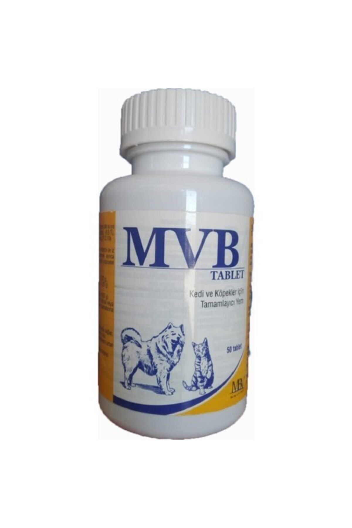 mvb Kedi Köpek Vitamin Mineral 50 Tablet