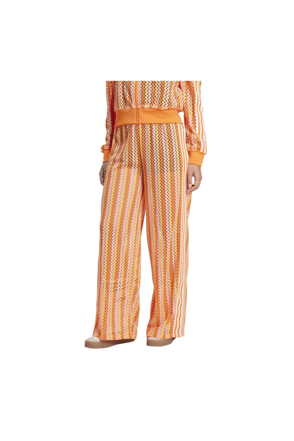 adidas KC0759-K adidas Fb Trackpant Kadın Pantolon Turuncu
