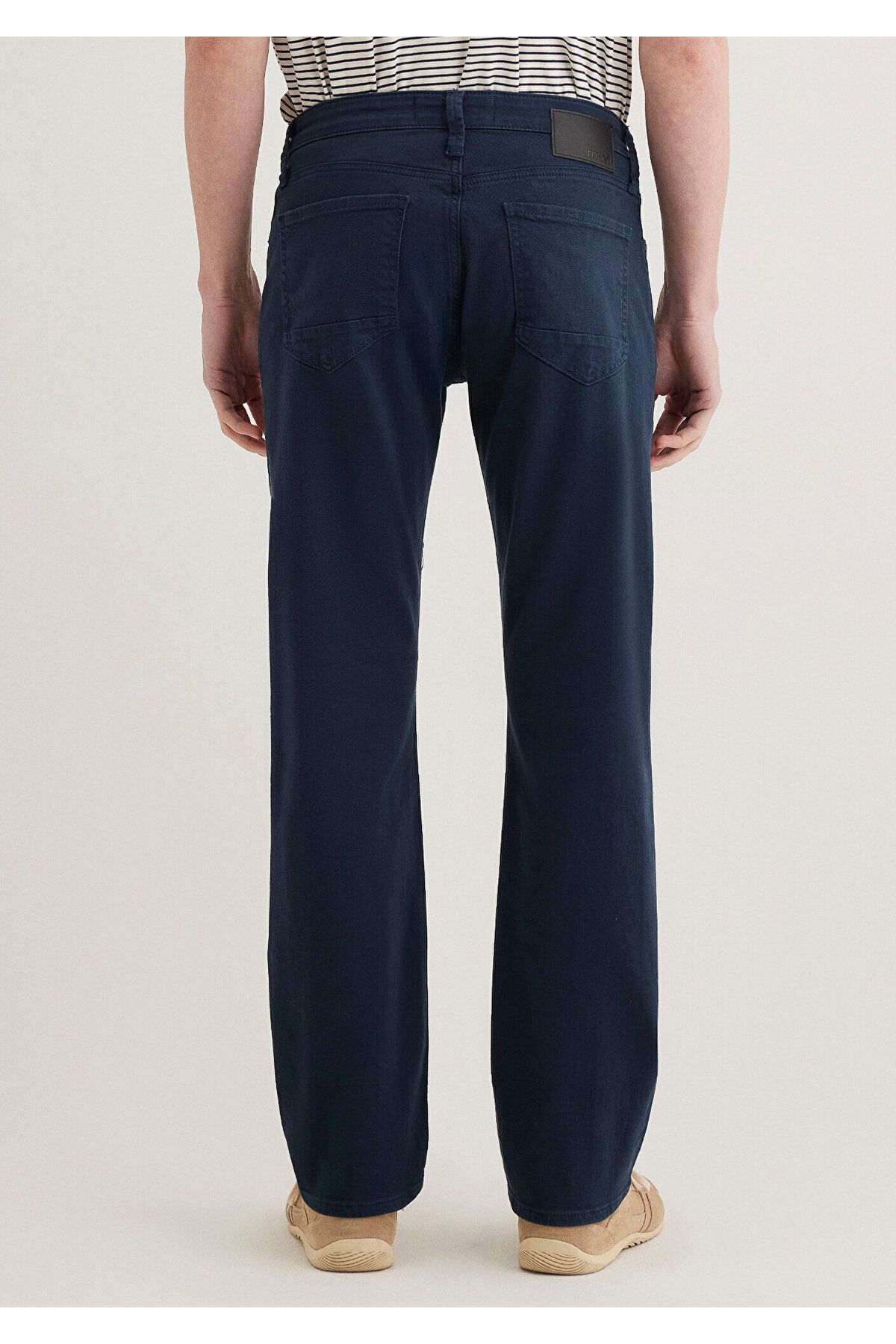 Mavi-Martin Dunkelblaue Komfort-Gabardine-Hose 0037889451 4