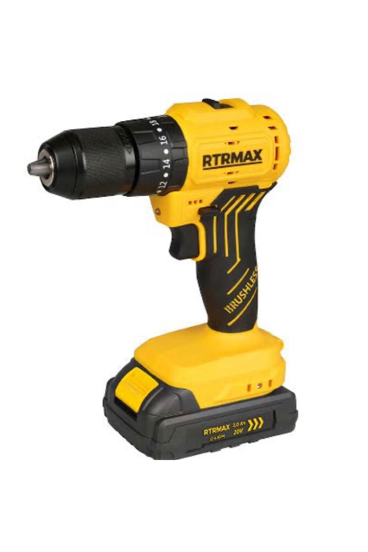 Rtrmax RTS5012 Akülü Darbeli Matkap Kömürsüz