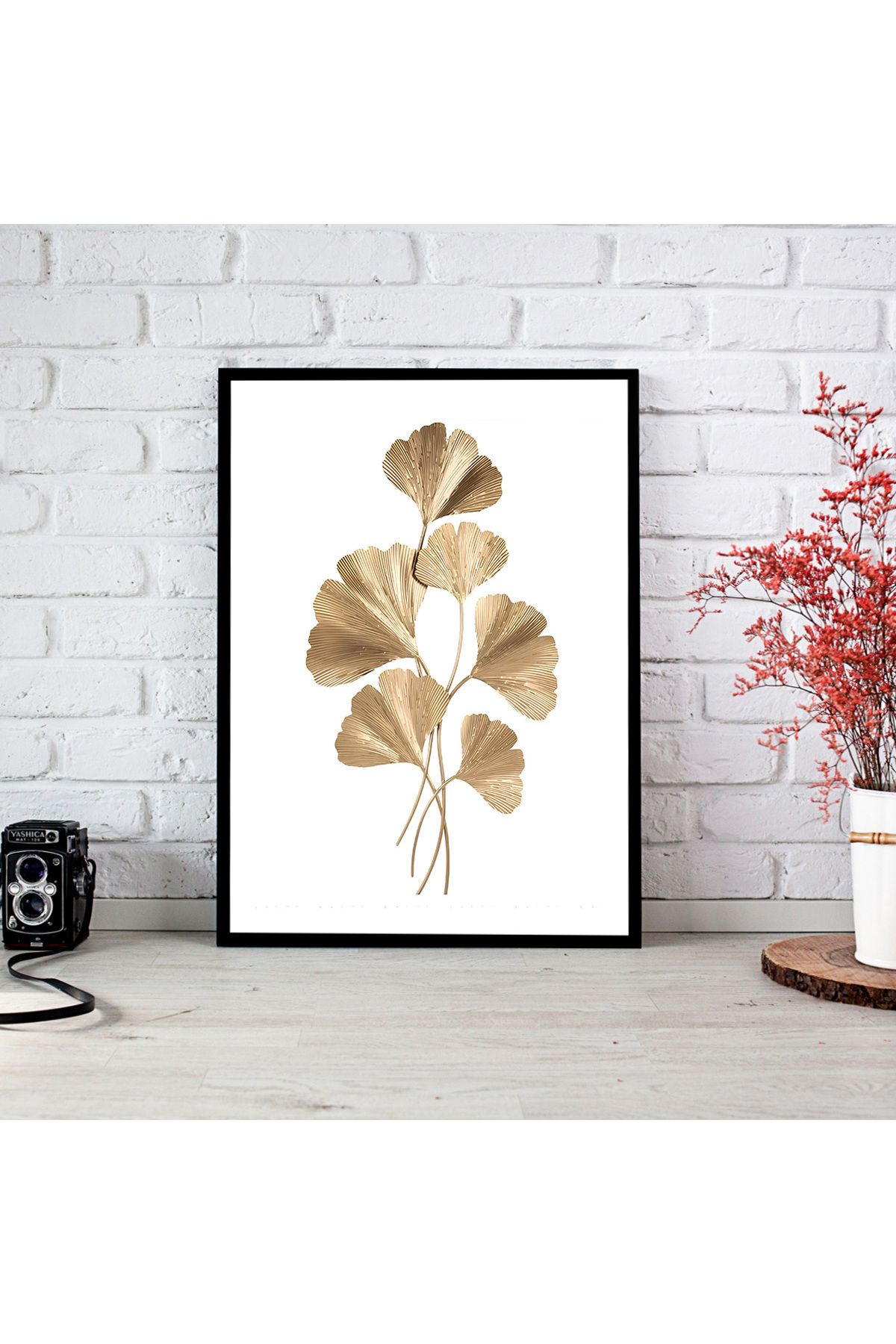 woodsia Çerçeve Görünümlü Çerçevesiz MDF Poster Tablo MDF_TEK1208