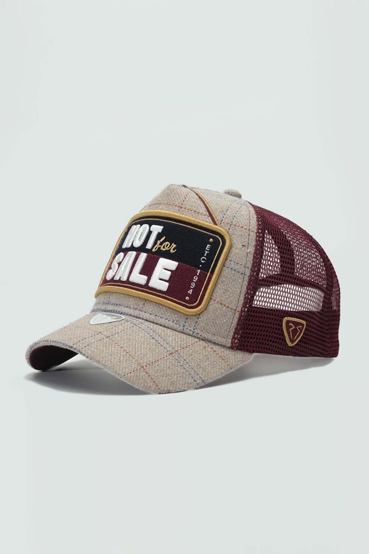 Rust&Rich Kadın Erkek Bordo Trucker Hat Motto Collection Not For Sale