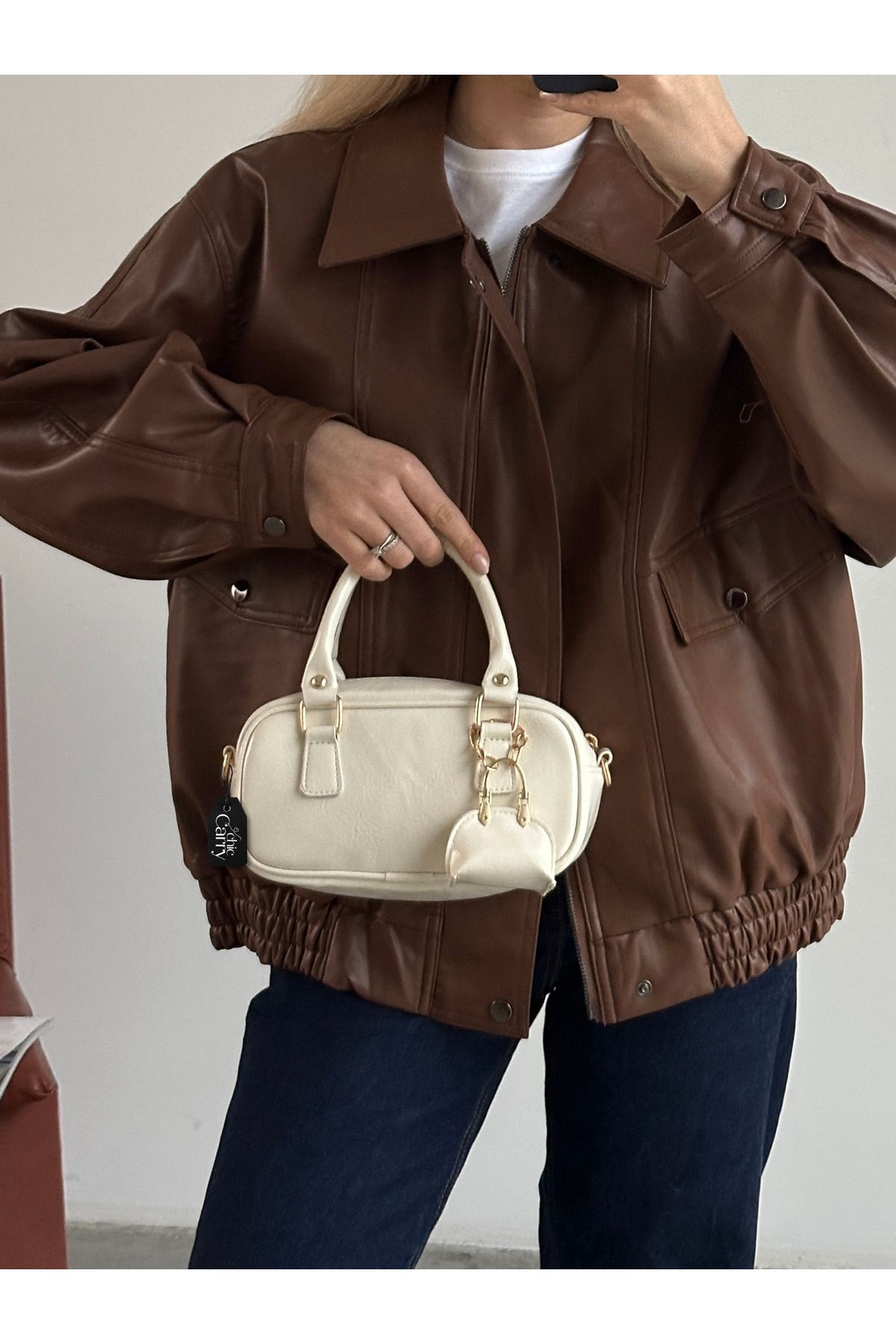ChicCarry Bonnie Model Kadın El Ve Omuz Çantası