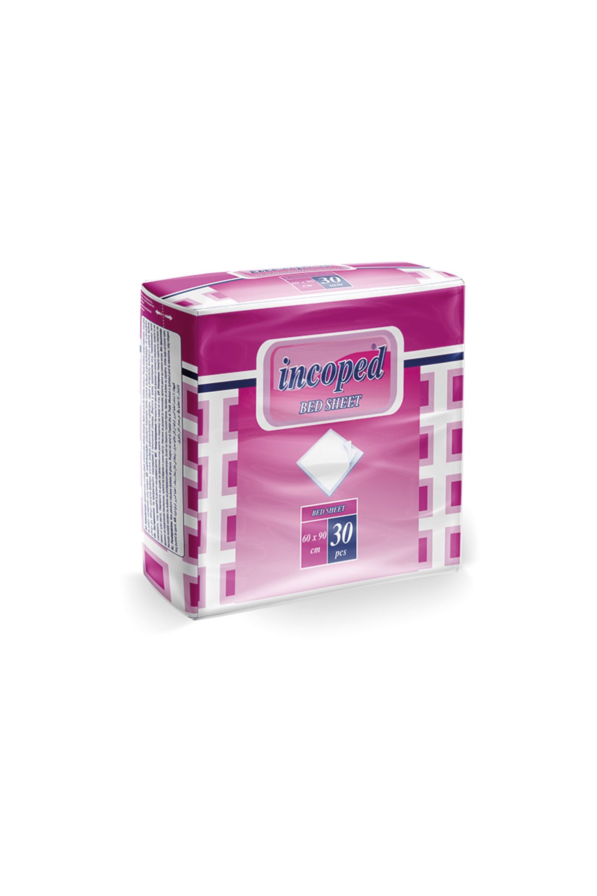 İncoped Incoped 60 x 90 cm Yatak Koruyucu Örtü 30 Adet x 2