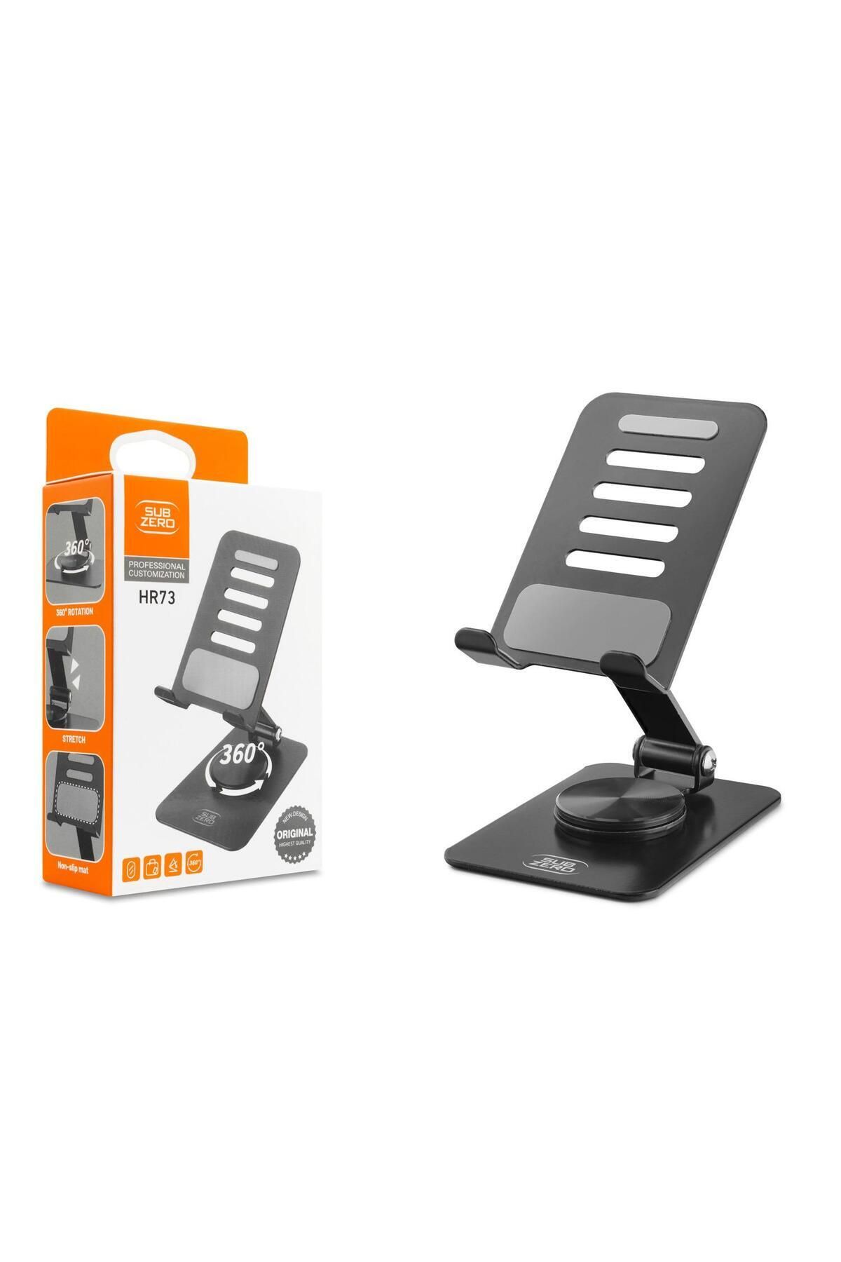 hope try HR73 Metal Masa Telefon Tutacagı 360 Derece Döner