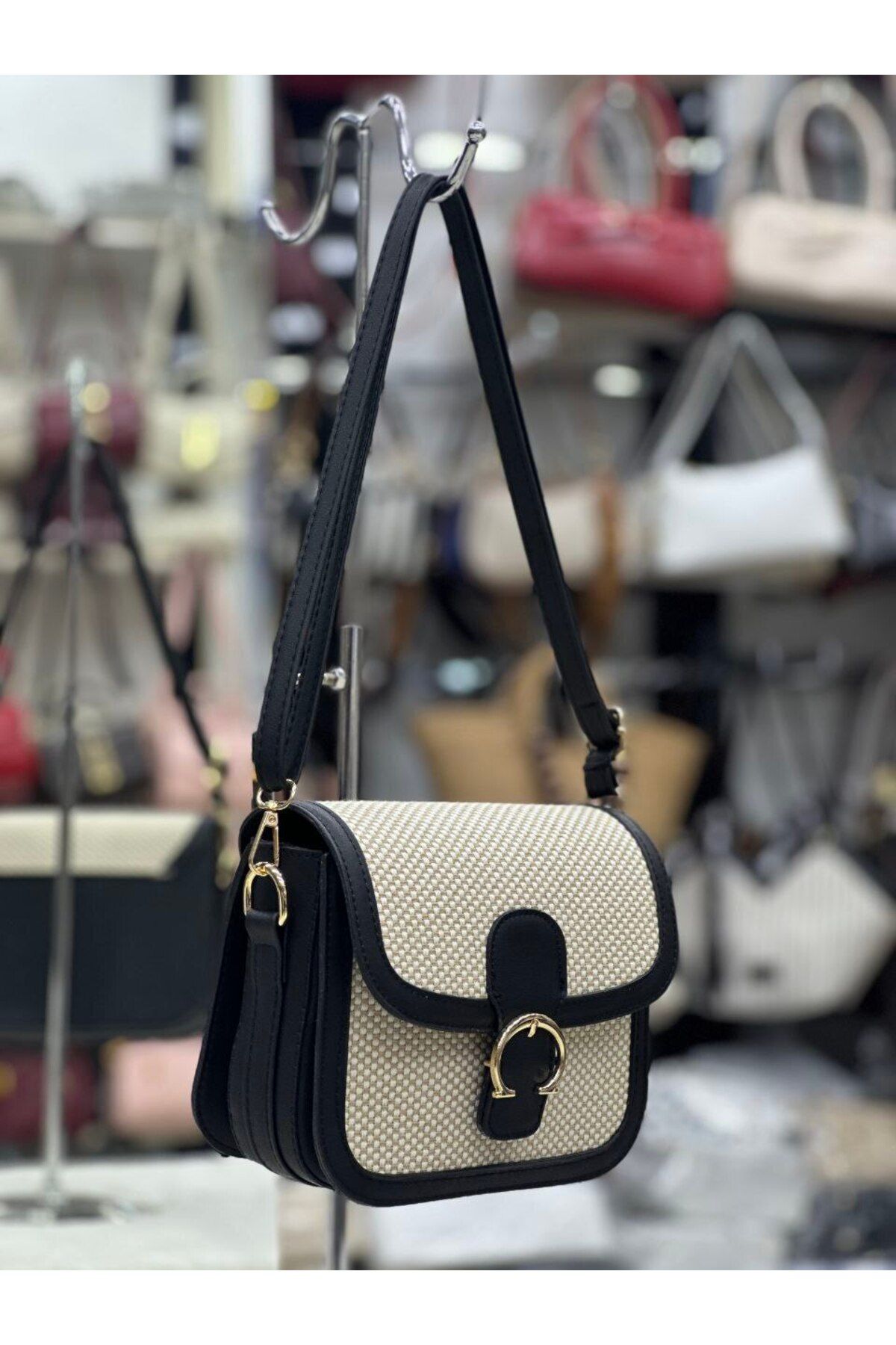 bynarincollection günlük tokalı model kol ve omuz çantası