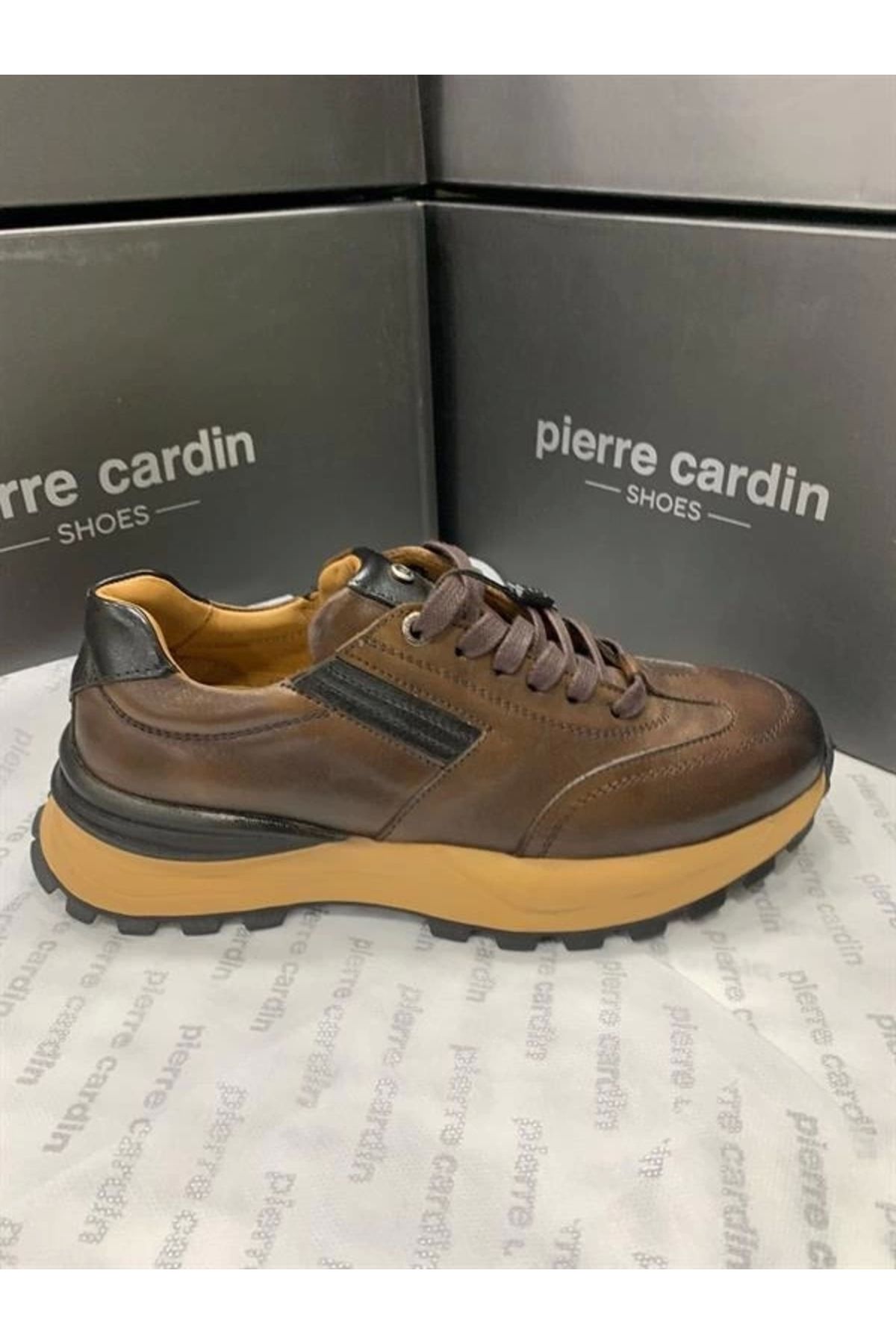 Store Yüksek N Deri Casual Erkek Günlük Ayakkabı