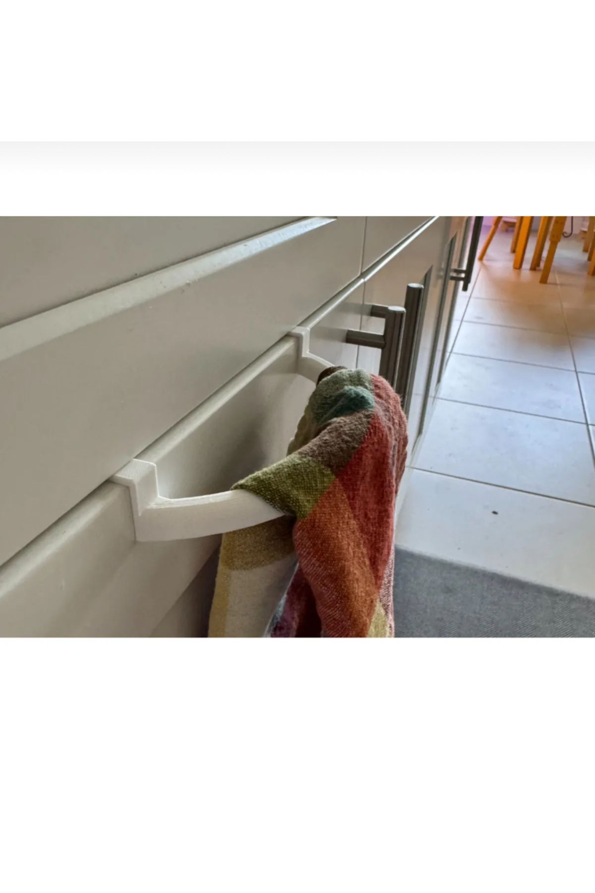 REJOY Mutfak Ve Banyo Dolaplarınız İçin Havlu Standı- Dolap İçin Havluluk (21 cm)