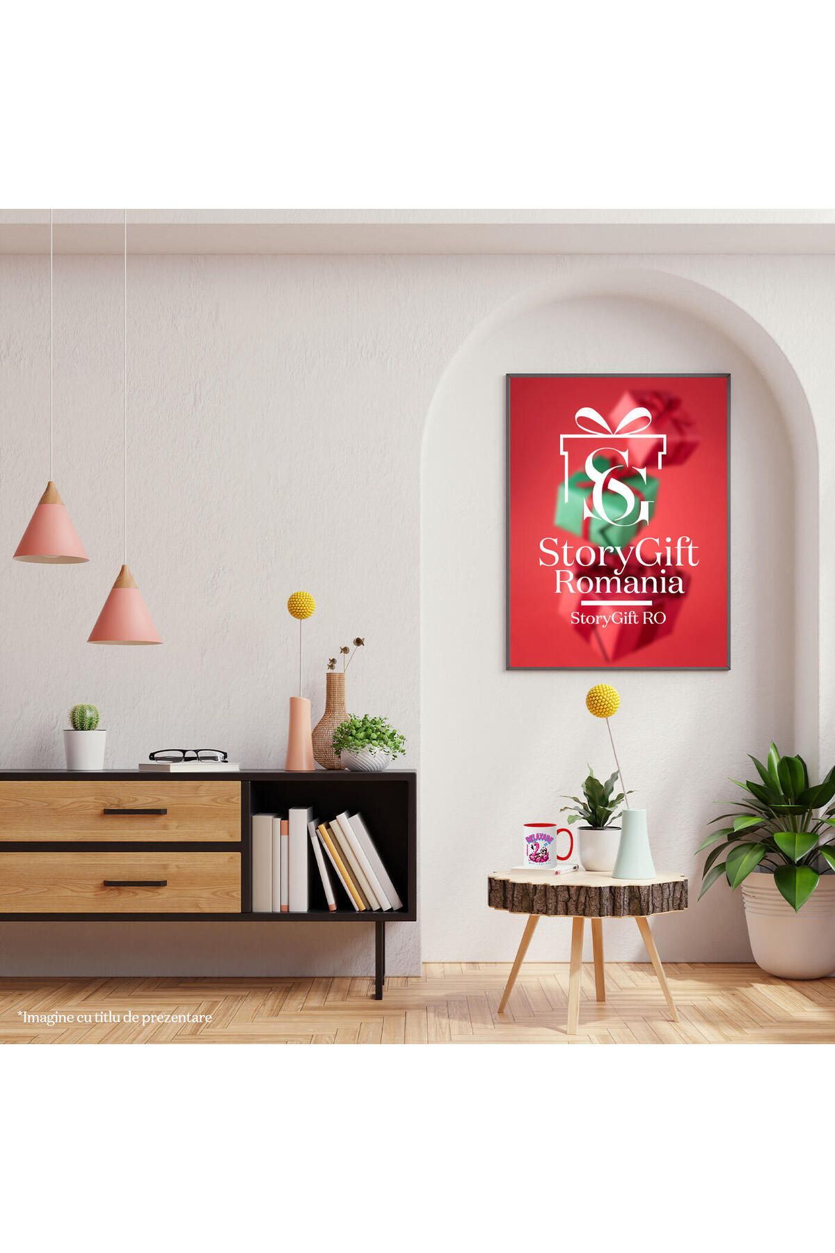 StoryGift Romania-Mug with Lazy Animal on Flamingo Bird Ring, Text Relax Sleep on the Beach I B, With Red Handle 3