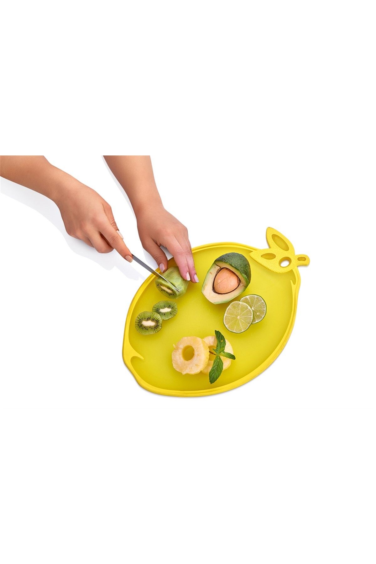 Biomak Plastik Limon Kaydırmaz Kesim Panosu Asorti