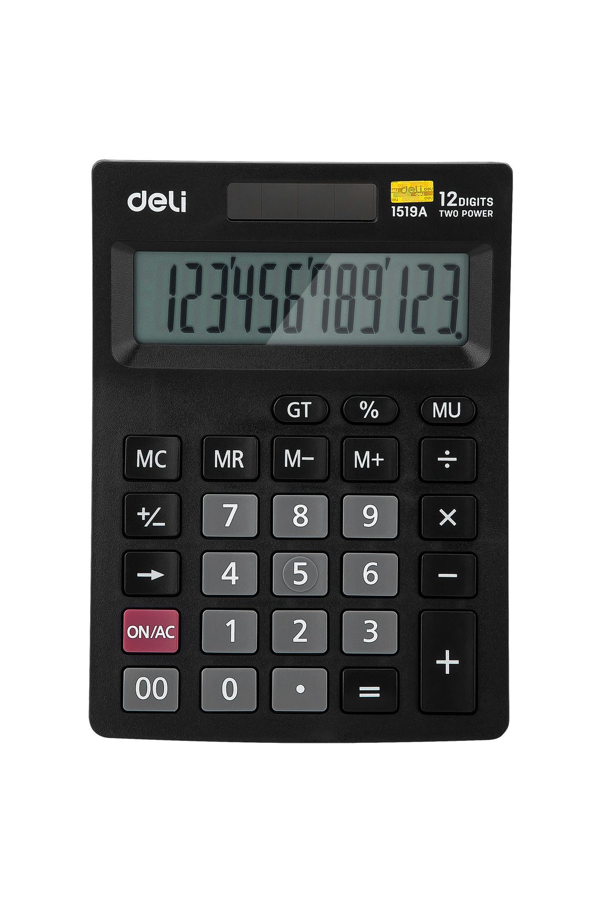 Deli Calculator De Birou Cu 12 Cifre 1519a Deli - One Size