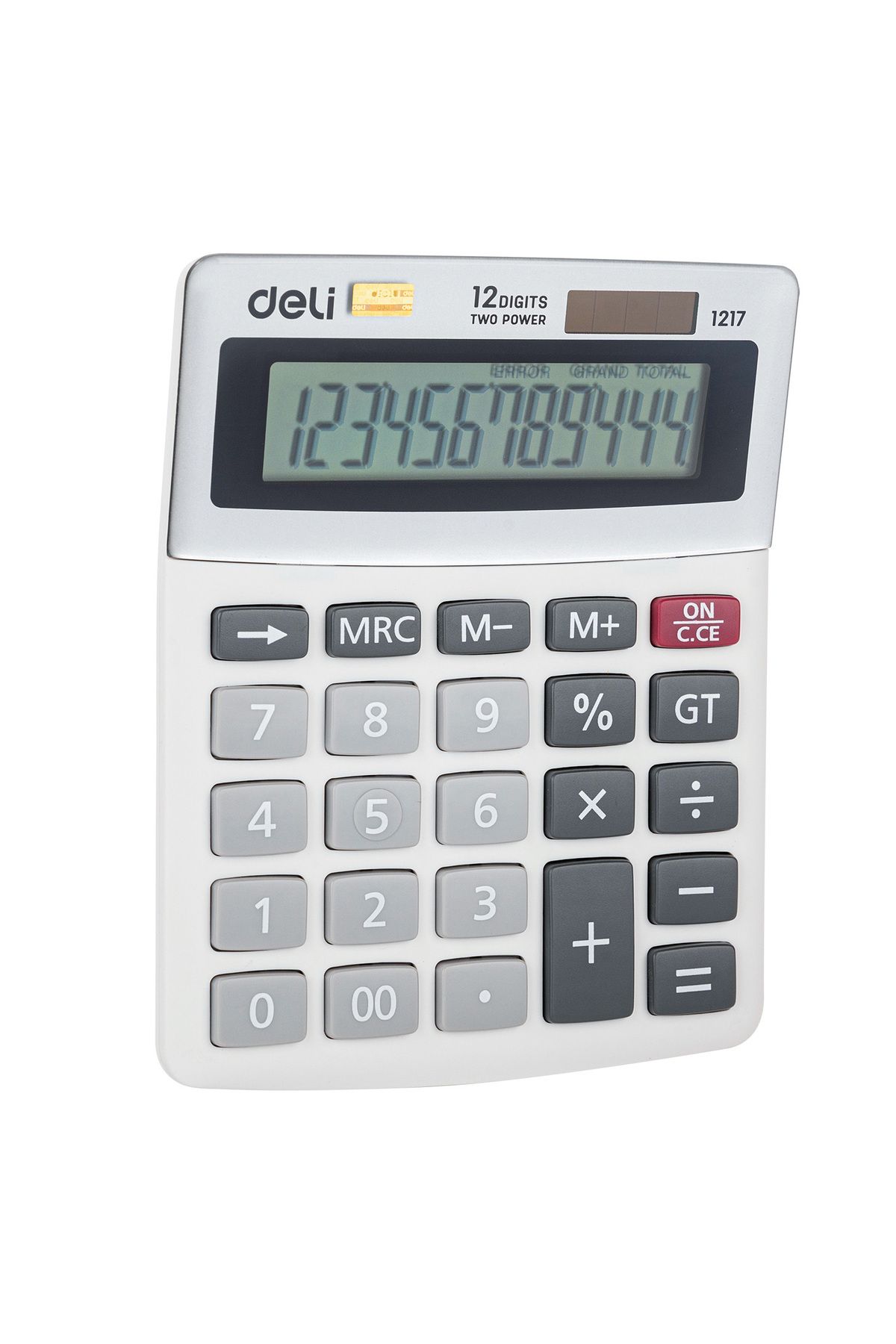 Deli Calculator De Birou Cu 12 Cifre 1217 Deli - One Size