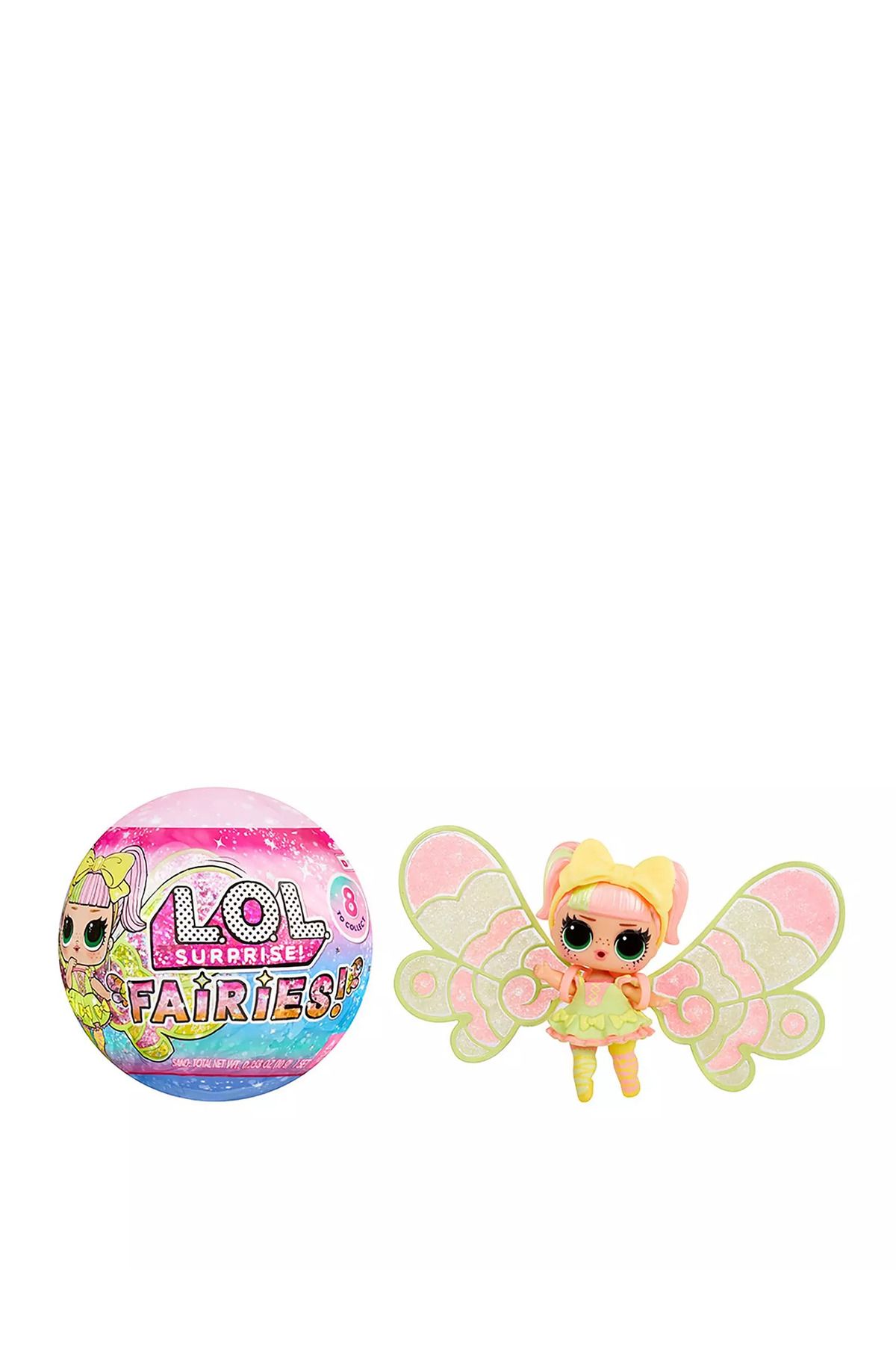 LOL L.O.L. Surprise Fairies Serisi Bebek – 7 Sürprizli Kanatlı Koleksiyon Figürü