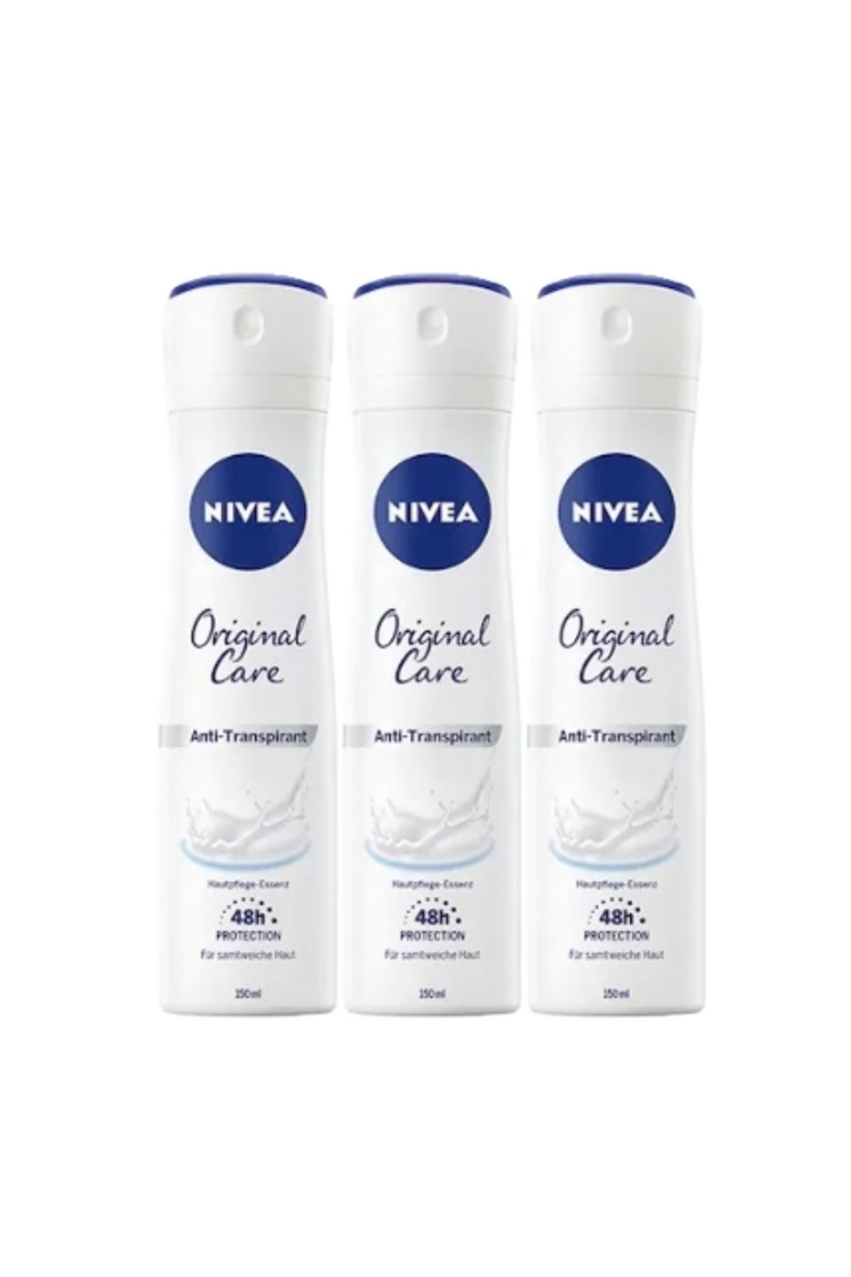 NIVEA Set 3 X Deodorant Antiperspirant Pentru Femei 150ml Îngrijire Originală - One Size