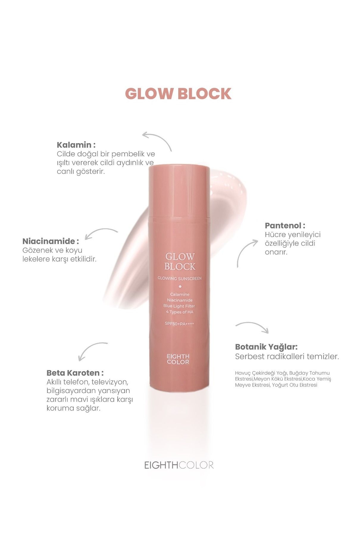 EIGHTH COLOR-Glow Quartet: Collagen Glow Glow Me up Glow Block Iced Cofee 15ml 4