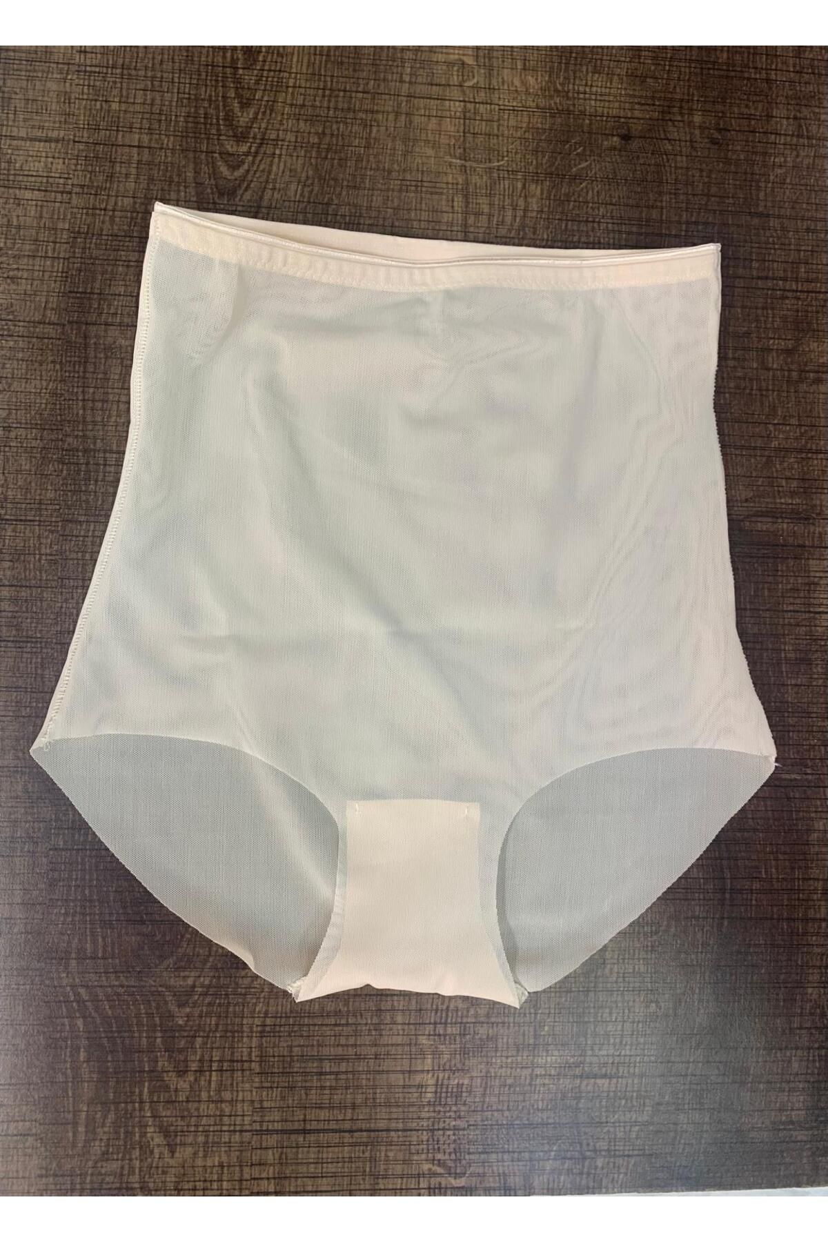BELLİZZİ Kadın Lazer Kesim Tül Slip Korse 0006