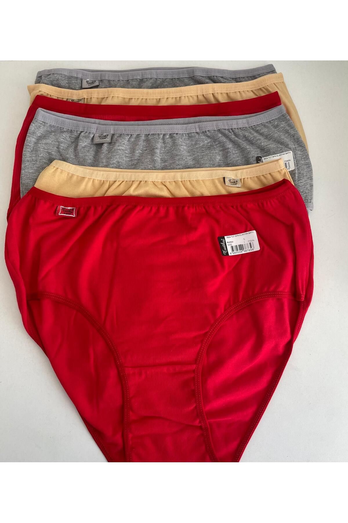 H&S STORE tutku elastan bato çok renkli 6 lı kaliteli rahat