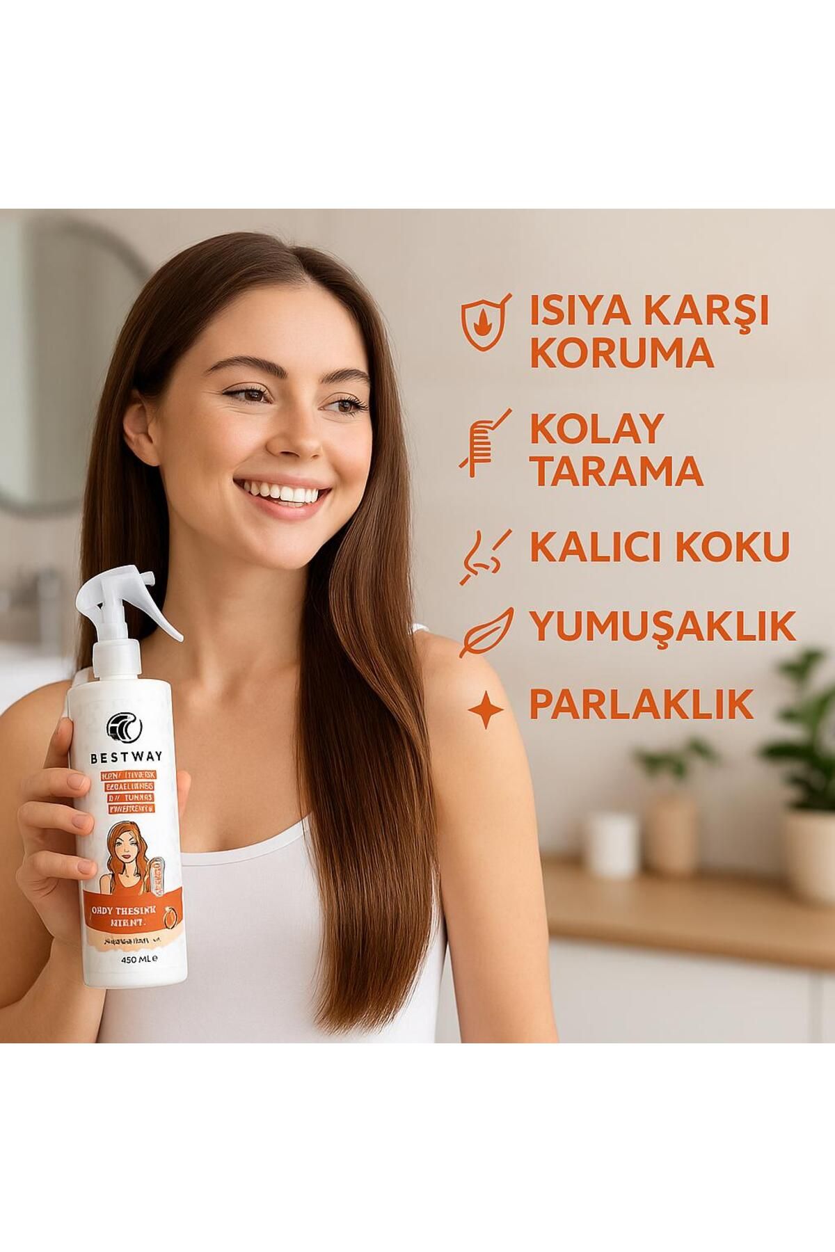 BESTWAY KUAFÖR & GÜZELLİK SALONU KOLAY TARAMA SPREYİ