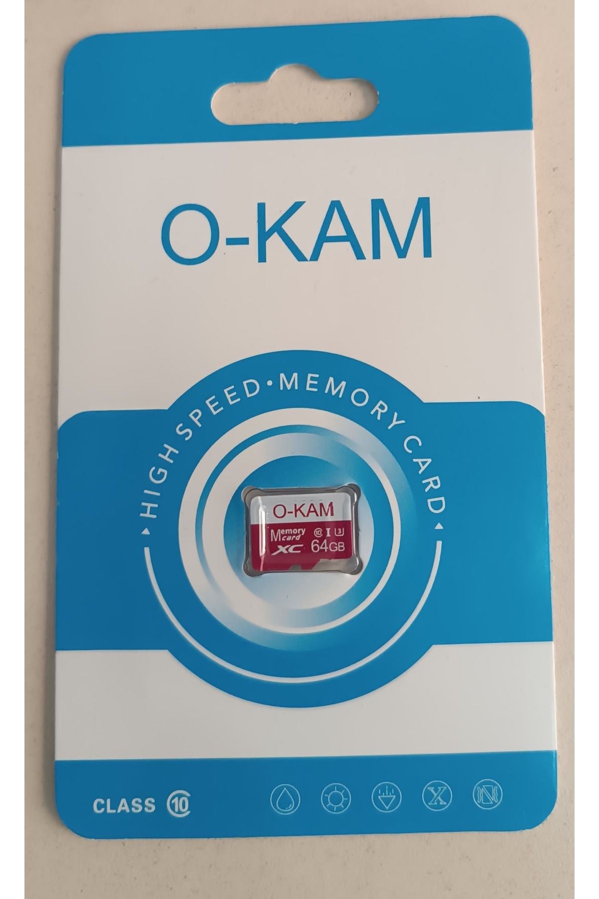 O-KAM 64gb Hafıza Kartı Solar-Wifi Kameralara Uyumlu Faster Transfer SpeedClass10 4k Video Kayıt