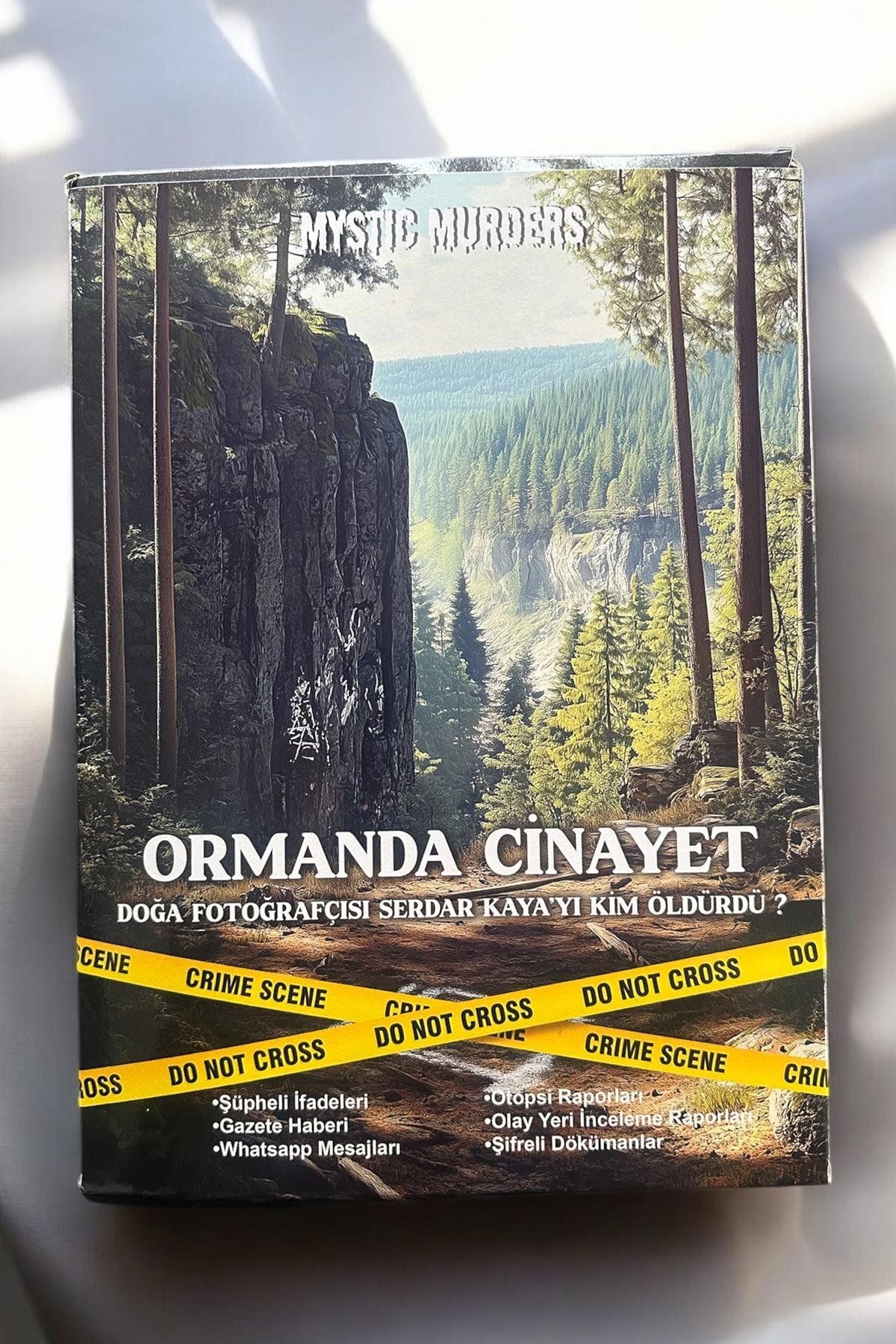 TAKIŞTIR Dedektiflik Cinayet Çözme Oyunu -Ormanda Cinayetler