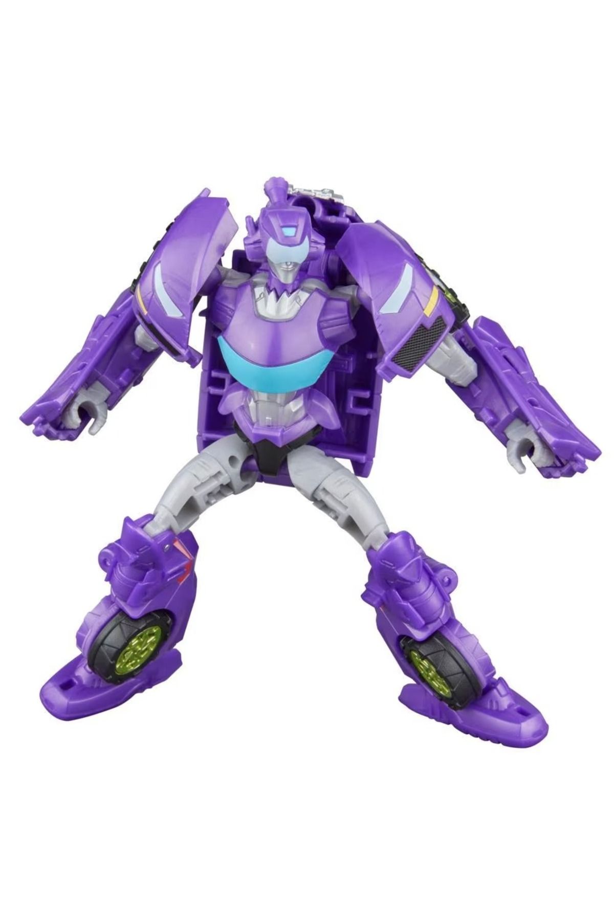 transformers-Earthspark Terran Hashtag Deluxe Figure – 2-in-1 Robot and Pickup Truck Toy 6