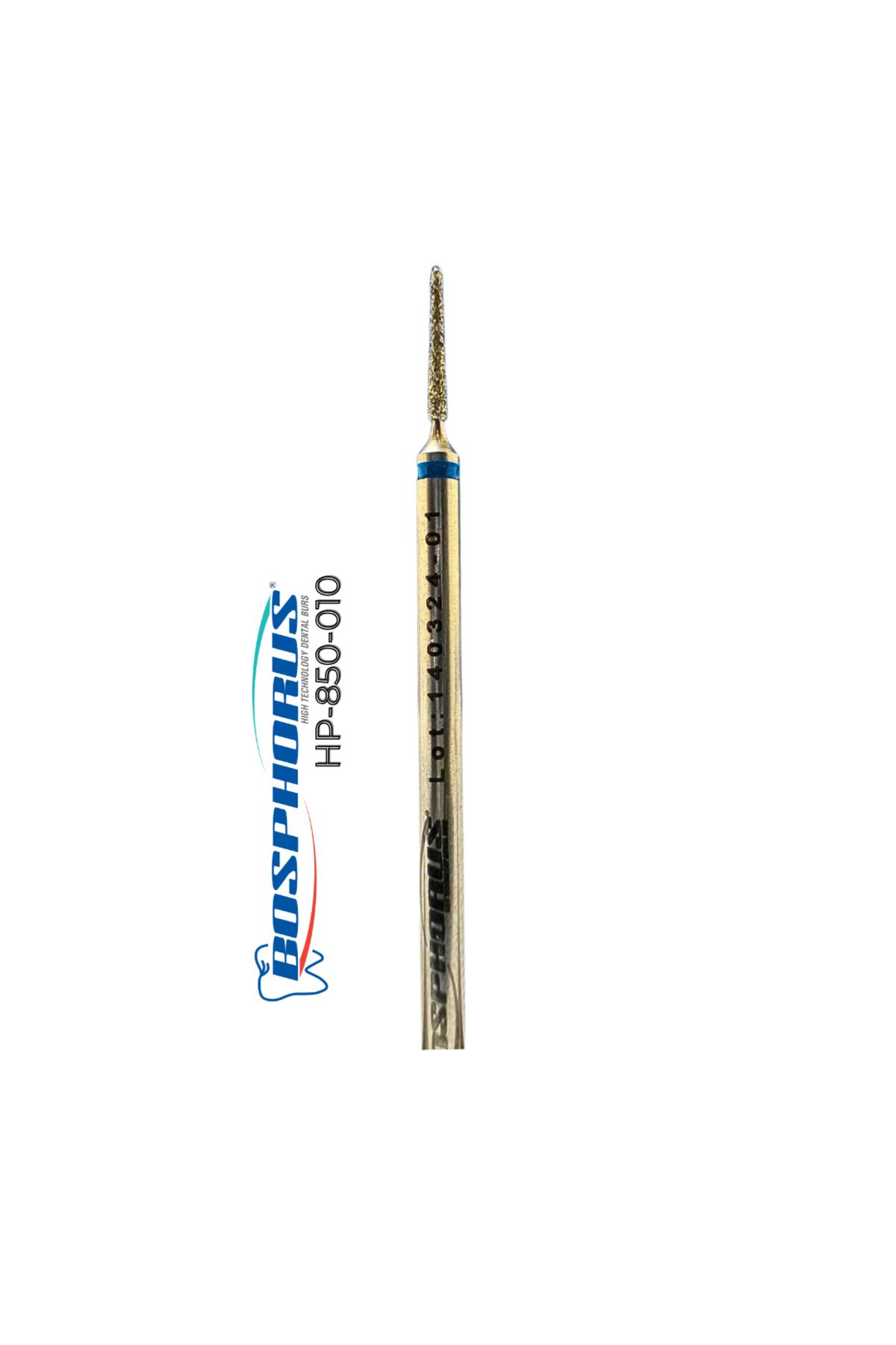 Bosphorus Tekmetal Kuru Manikür Ucu YUVARLAK 010 MM Doğal Elmas Freze Manikür Uc Törpü Makinası Ucu İSO ve CE Onaylı