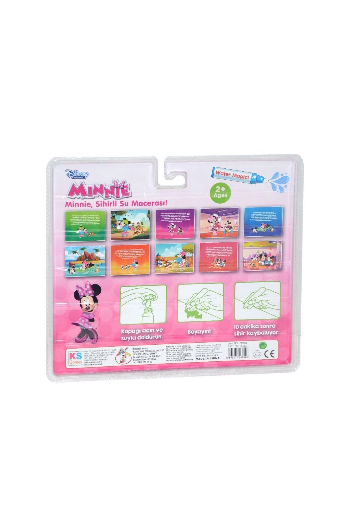 Aymir Ticaret BK008 Gepettoys, Minnie Sihirli Boyama Kitabı