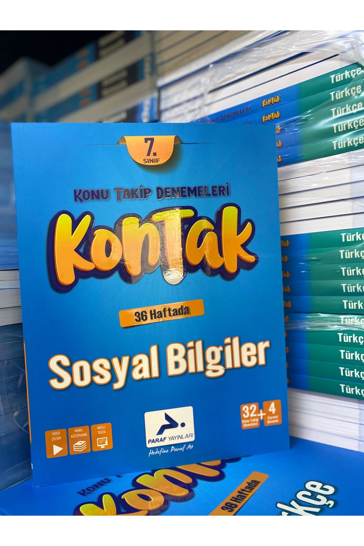 Yanıt Yayınları PARAF KONTAK 7 SOSYAL 36 HAFTA DENEME