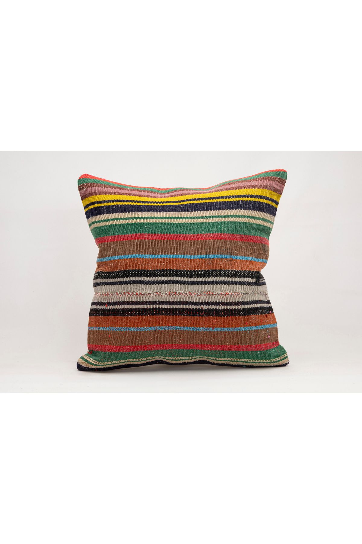 Kilim Whole Sale El Yapımı Kilim'den Yapılmış Yastık Kırlent Kılıfı, 50x50 cm