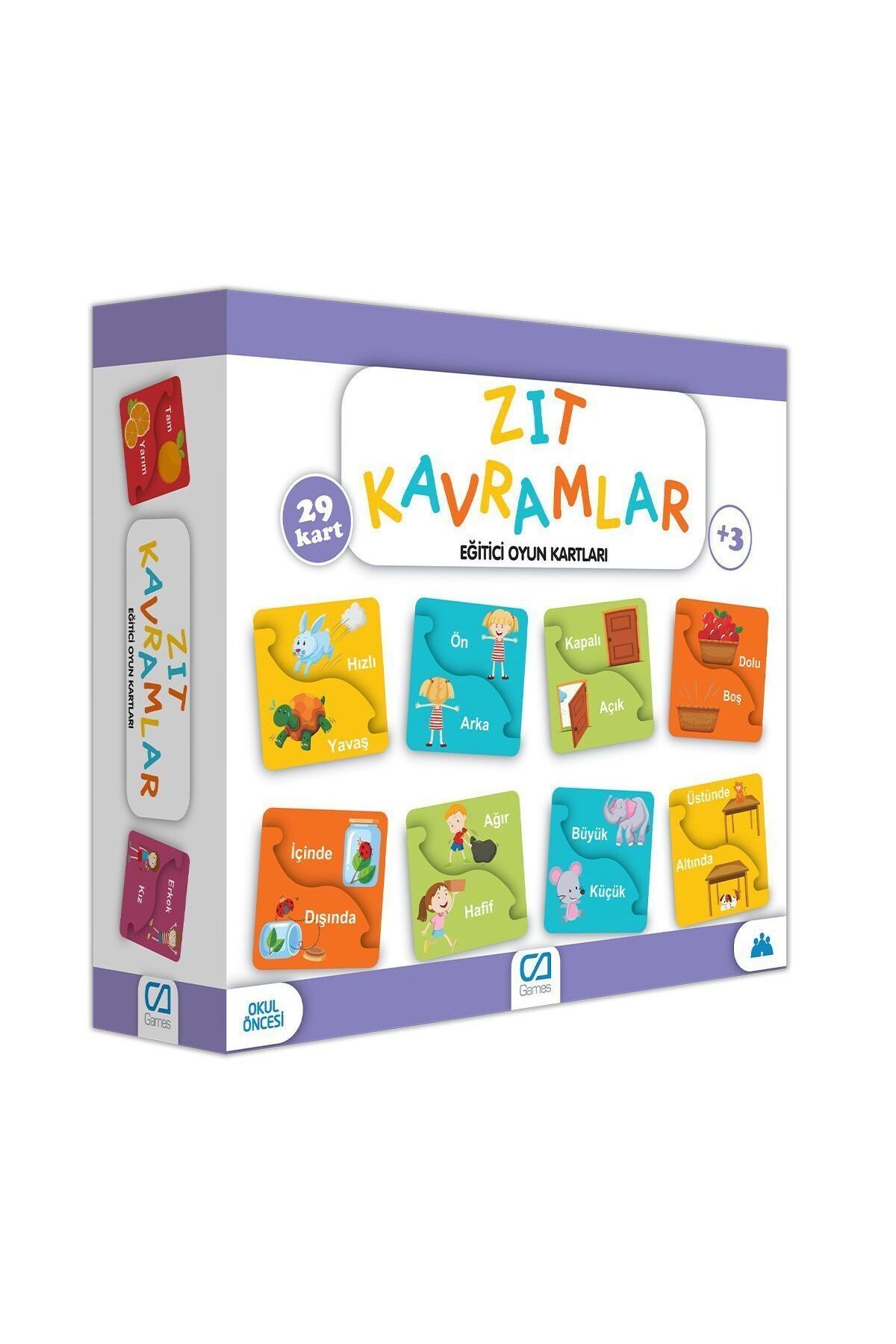Aymir Ticaret 5045 Eğitici Zıt Kavramlar -CA Games