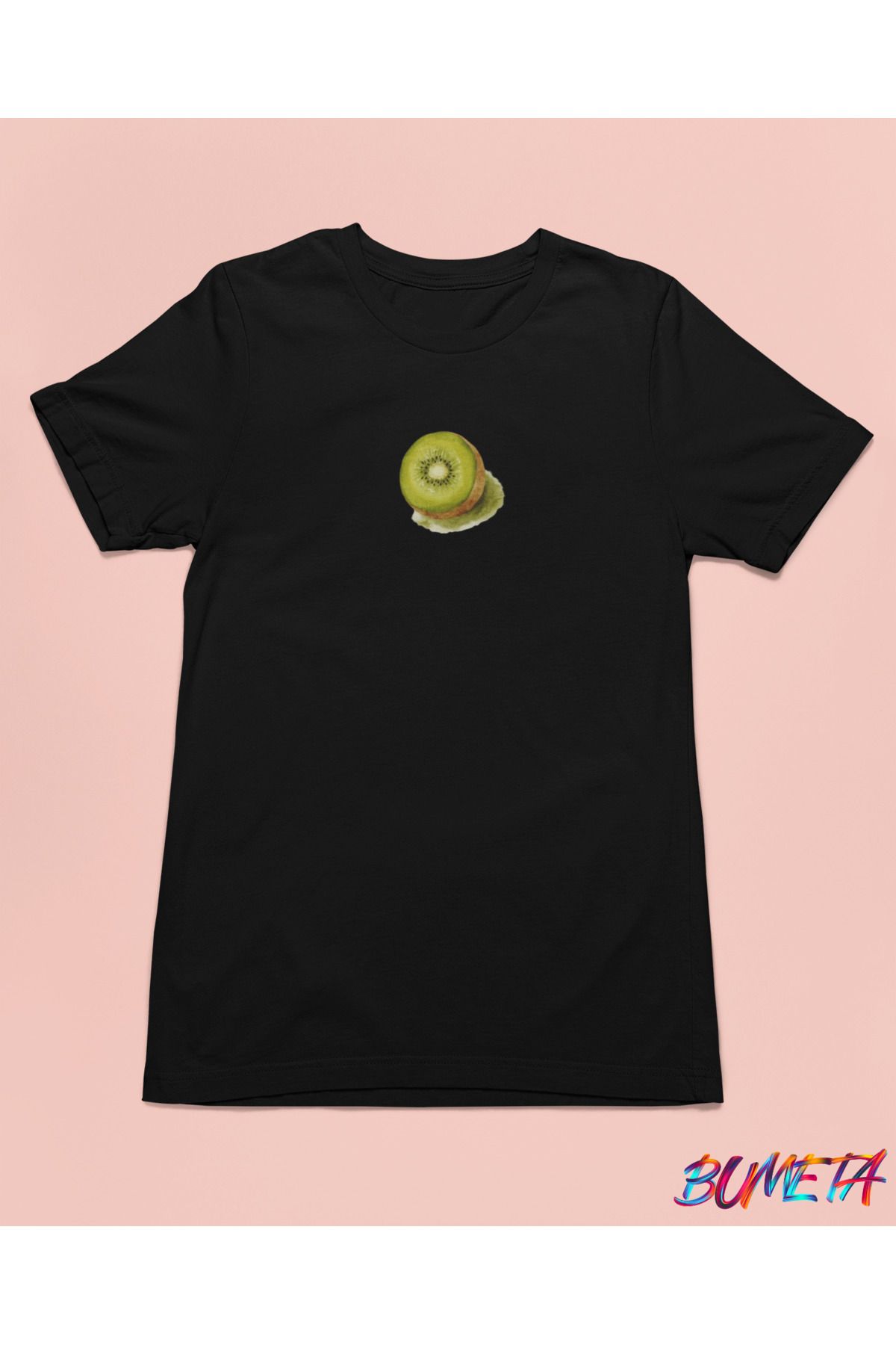 Bumeta Kivi Minimal Meyve Unisex Tişört T-Shirt