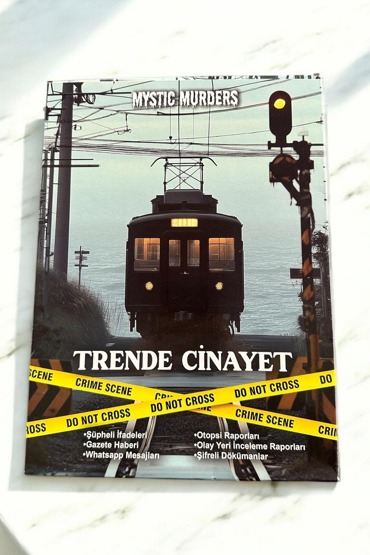TAKIŞTIR Dedektiflik Cinayet Çözme Oyunu -Trende Cinayet