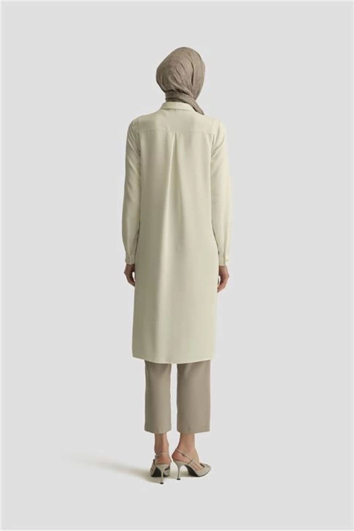 Armine-A Logo Tunic 25Yh411 Ecru 5