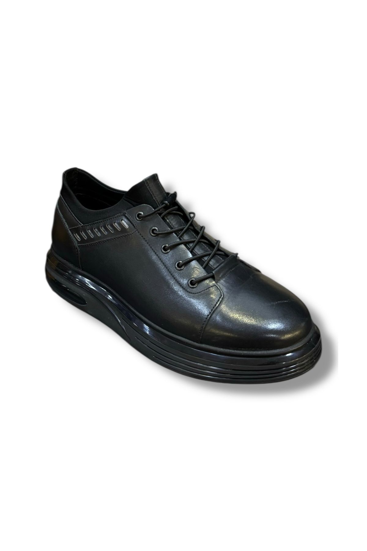 İdeal Voyager 4190 Erkek Hakiki Deri Yüksek Taban Casual Spor Sneaker Ayakkabı