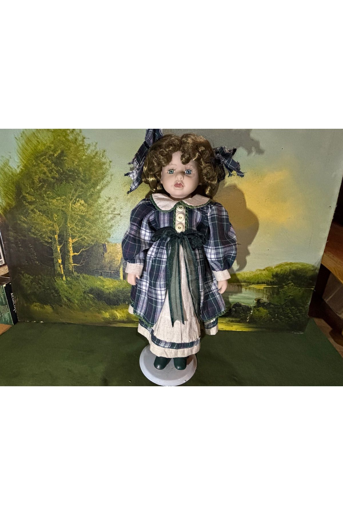 tayfuntufan antika koleksiyon 40 cm boyunda Avrupa porselen bebek - 9jks873