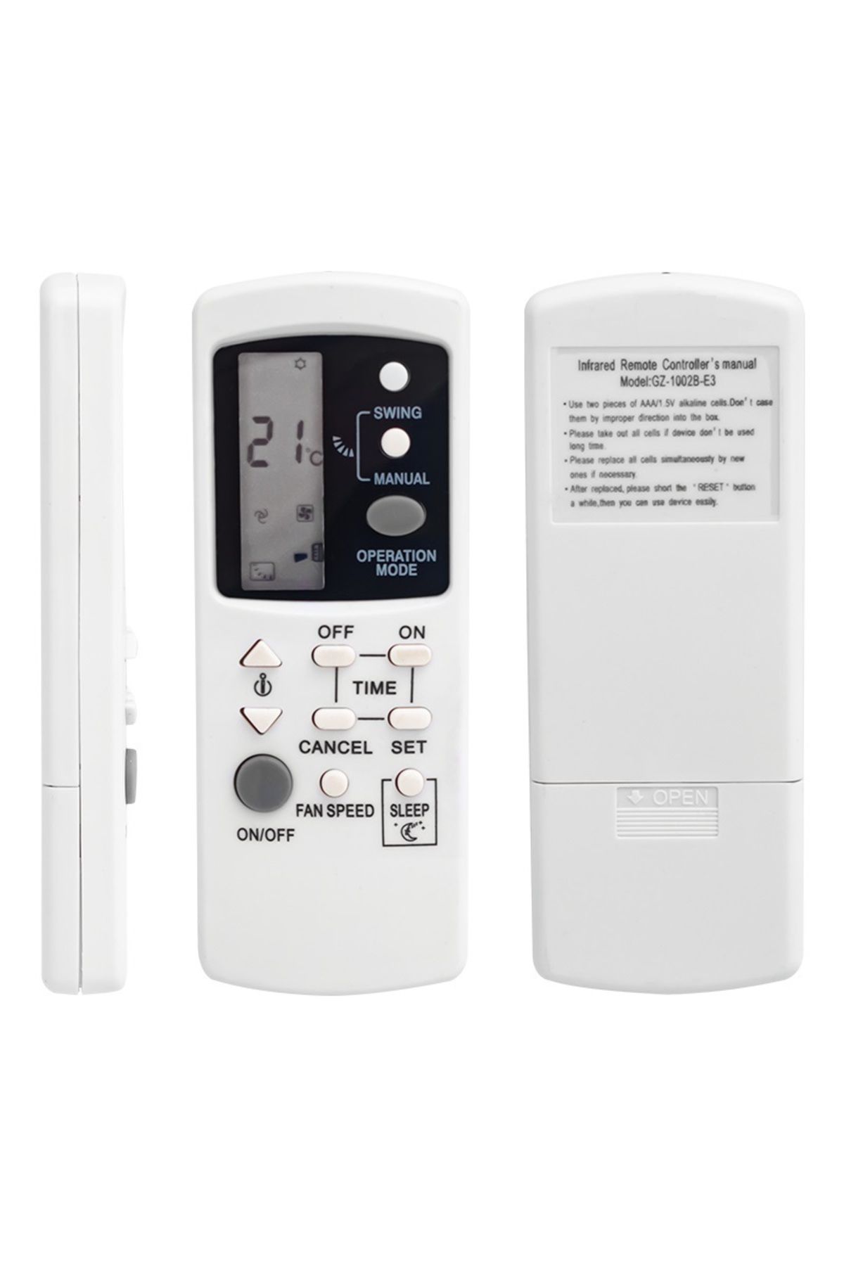 AVRASYA Fujicool GZ-1002B-E3 Klima Kumandası