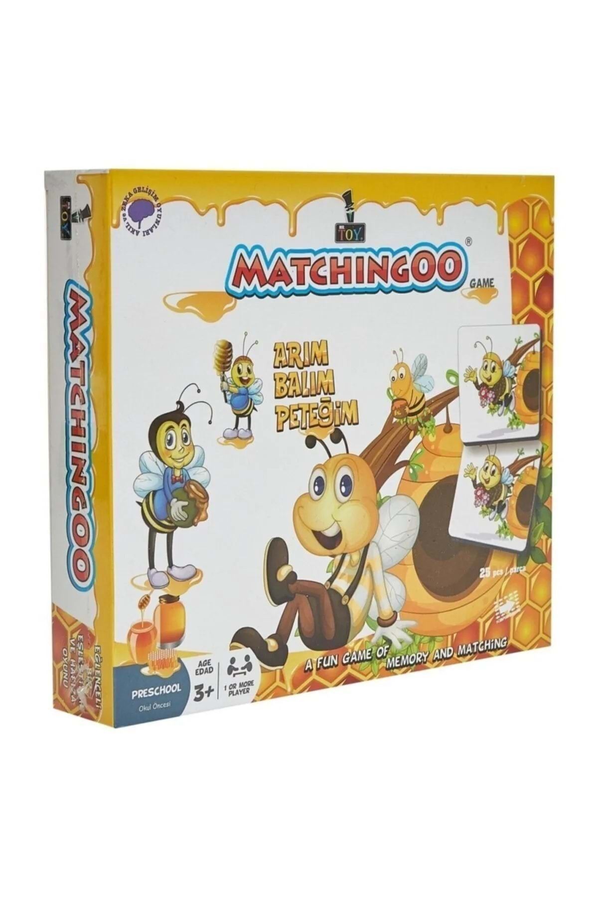 HarmonySpor Matchingoo Memory Game Hafıza Oyunu Arım Balım Peteğim