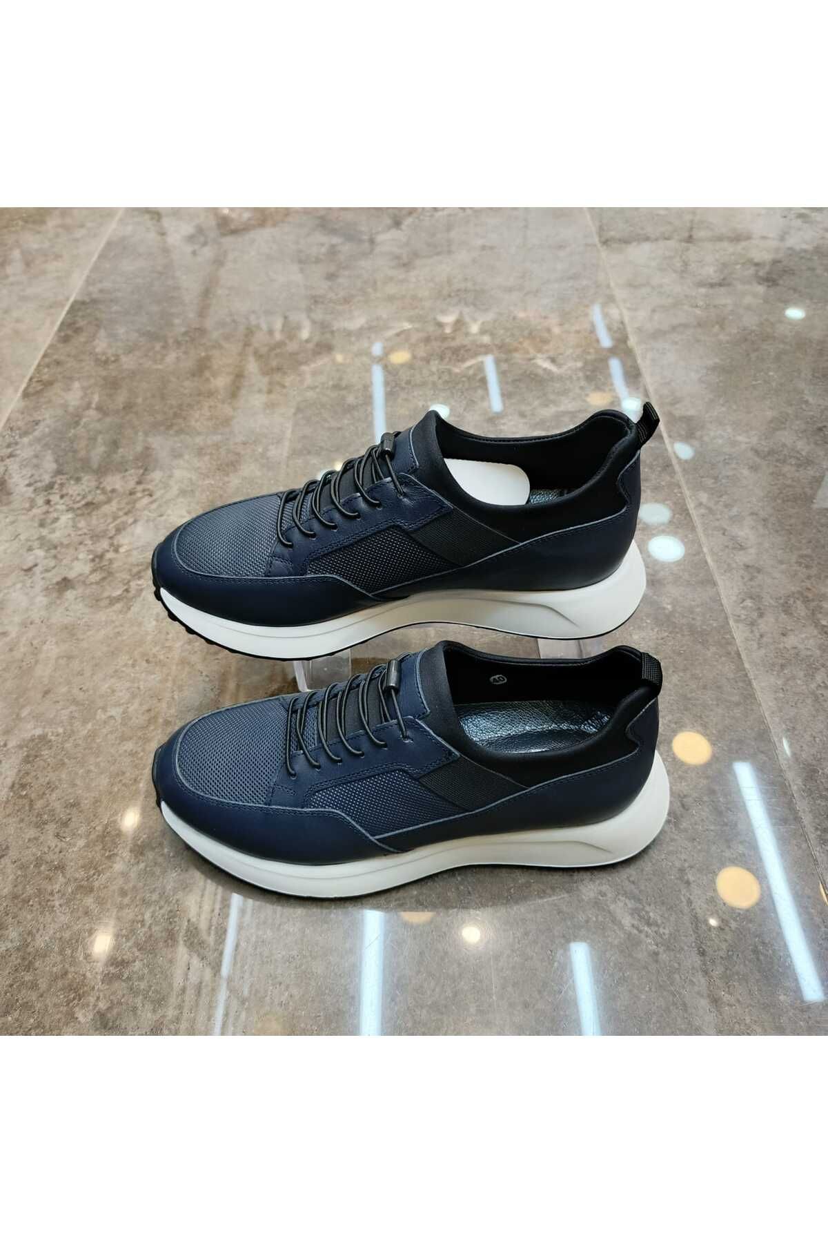 BeyShoes LACİVERT SNEAKER AYAKKABI 1517